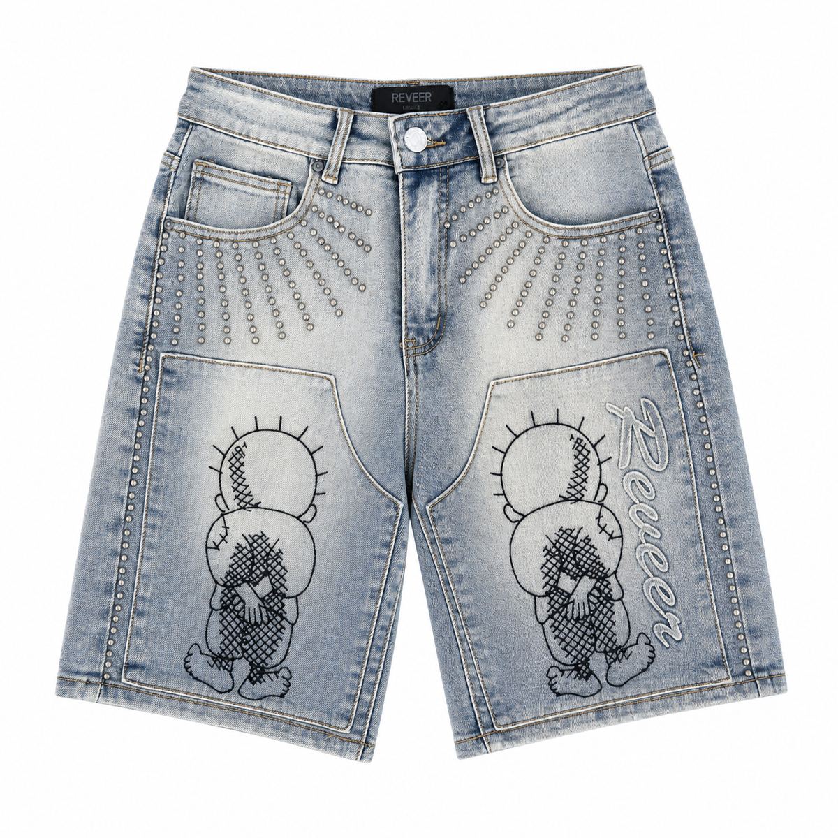 Reveer "HANDALA" JEAN SHORTS