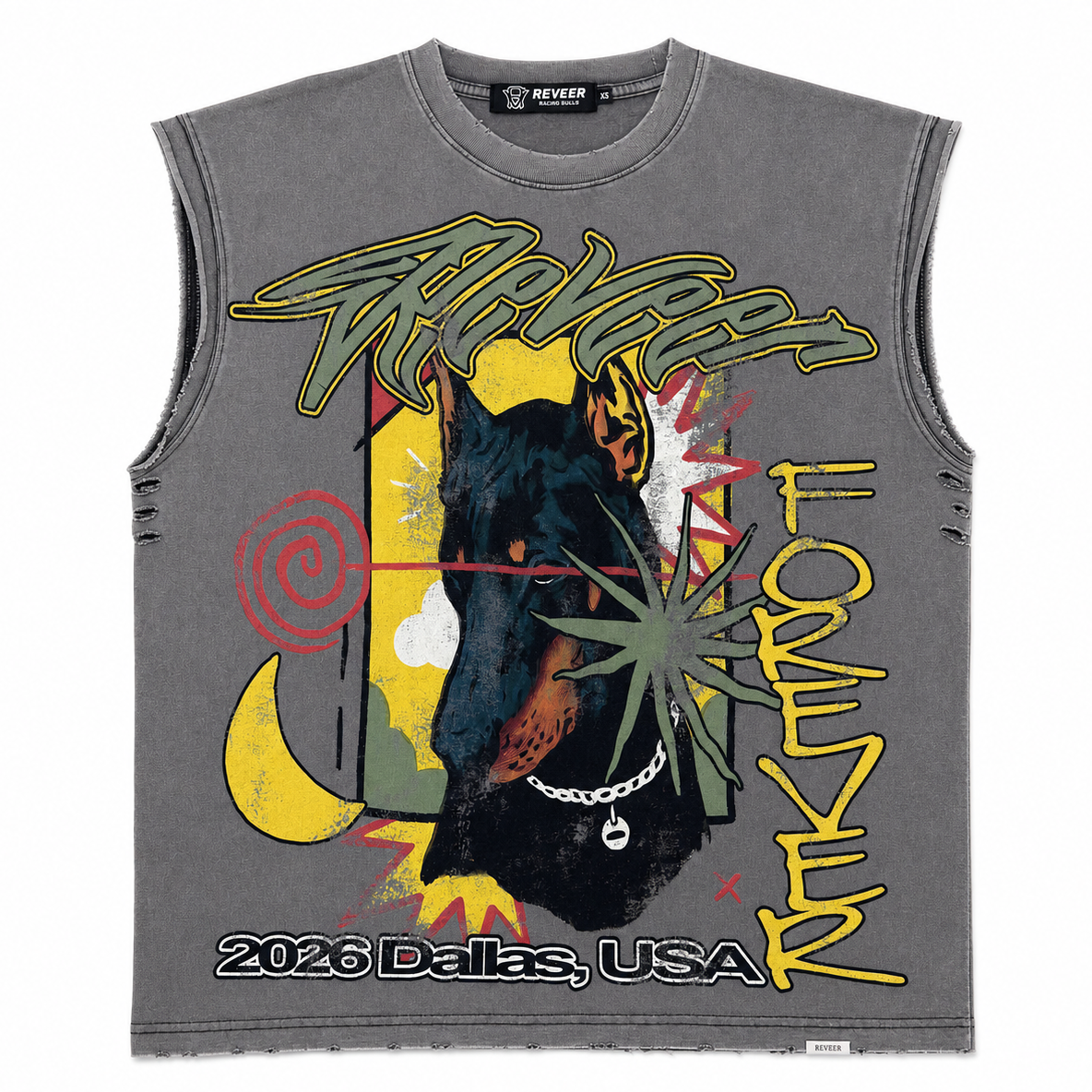 Reveer "DOBERMAN" CUT OFF TEE