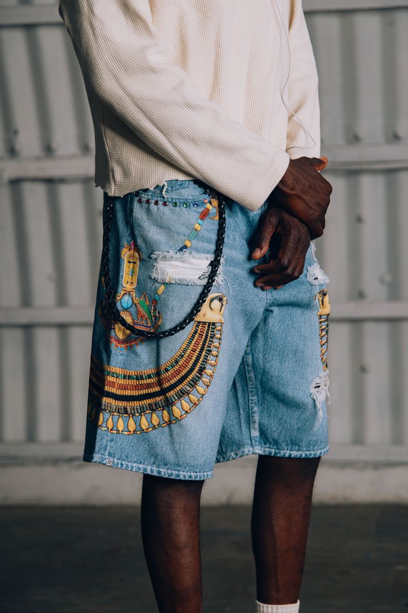 Midnight Black "PHARAOH SHORT"