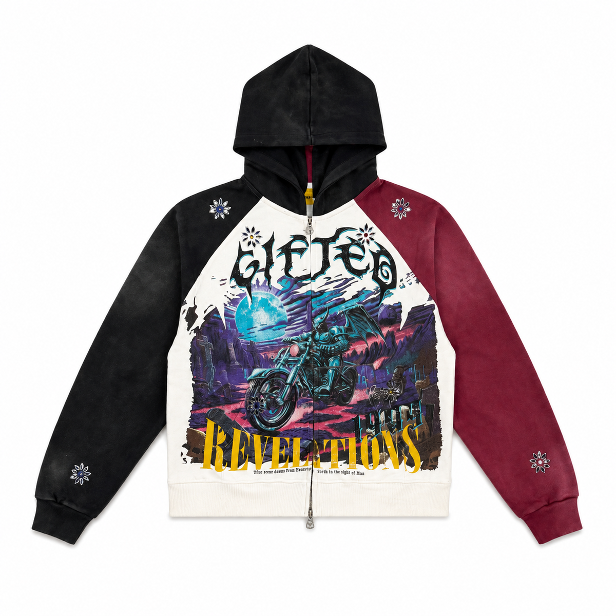 Gftd LA "REVELATIONS HOODIE WHT"