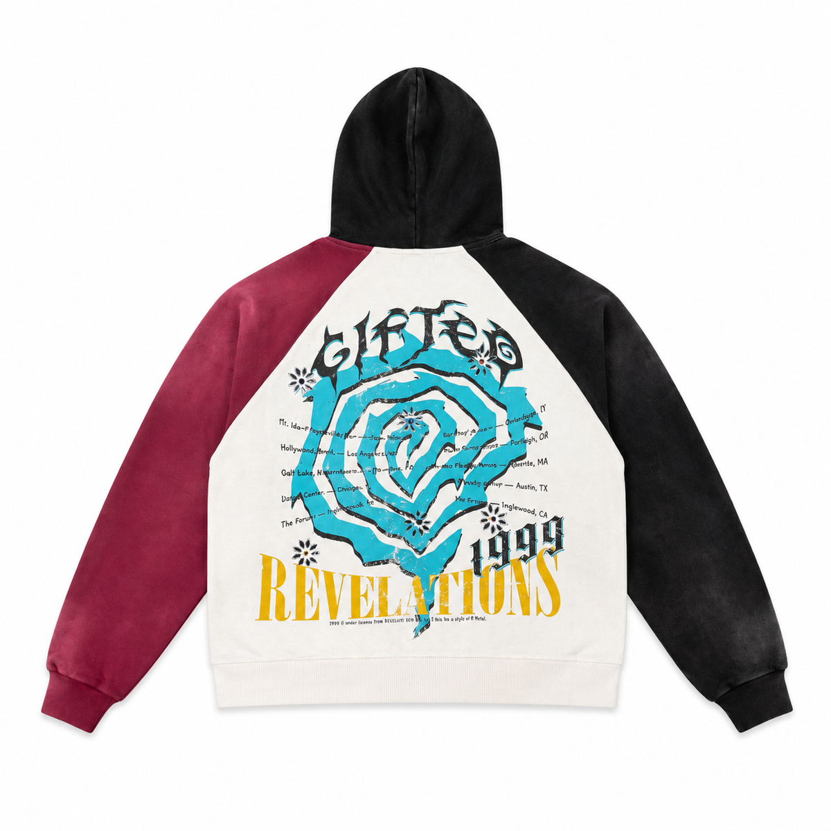 Gftd LA "REVELATIONS HOODIE WHT"