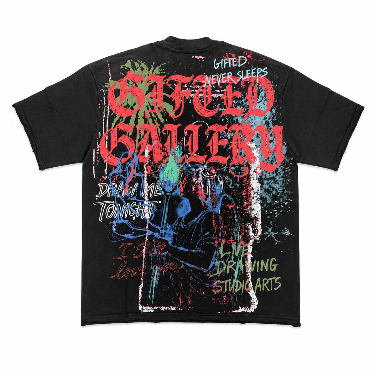 Gftd LA "GALLERY FRENCH TERRY T BLK"