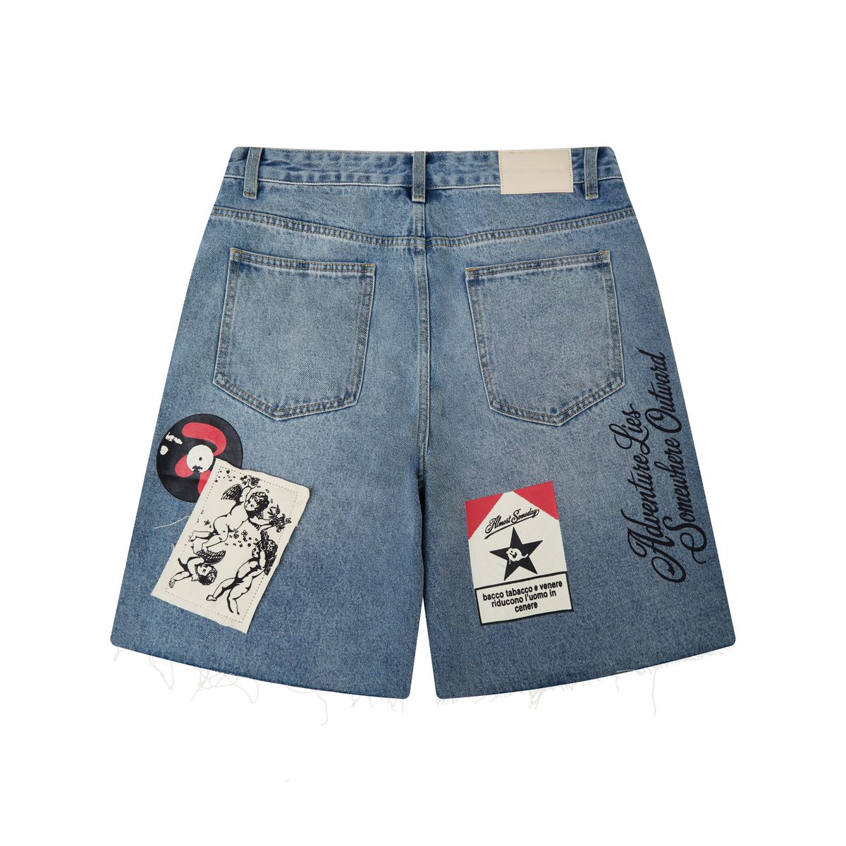 ALMOST SOMEDAY "WELCOME DENIM SHORT"