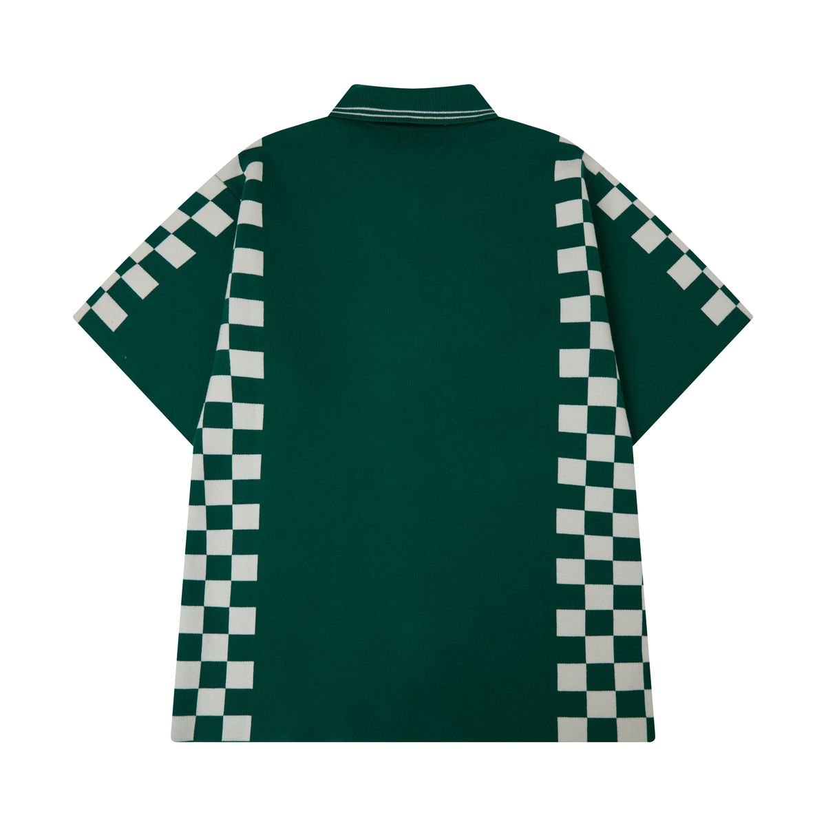 Campus Goods "CHECKERED JACQUARD SHIRT GREEN"