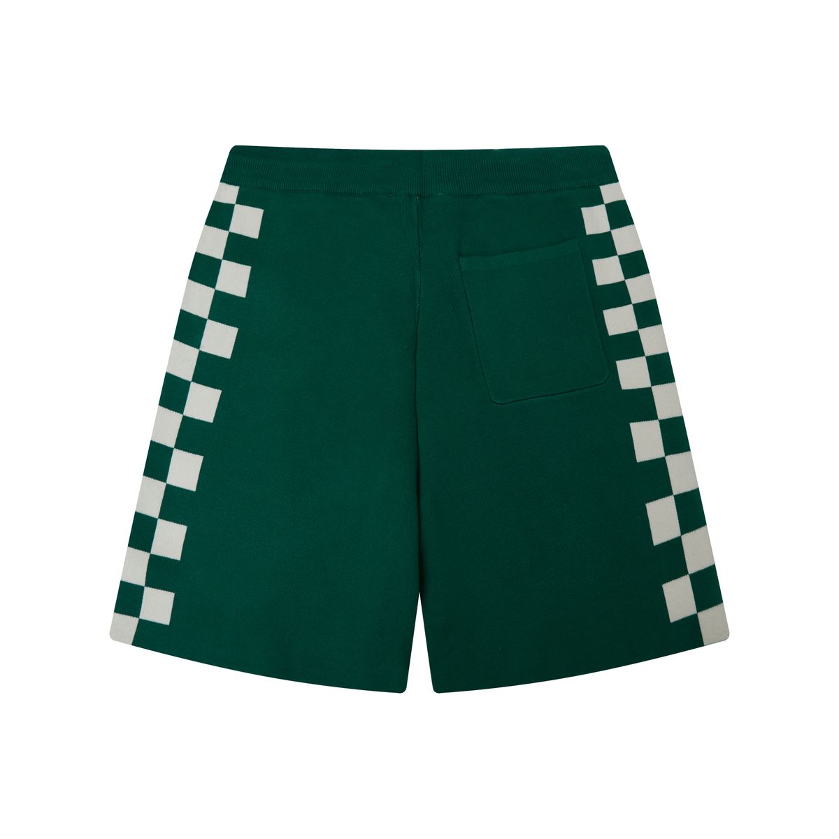 Campus Goods "CHECKERED JACQUARD SHORT GREEN"