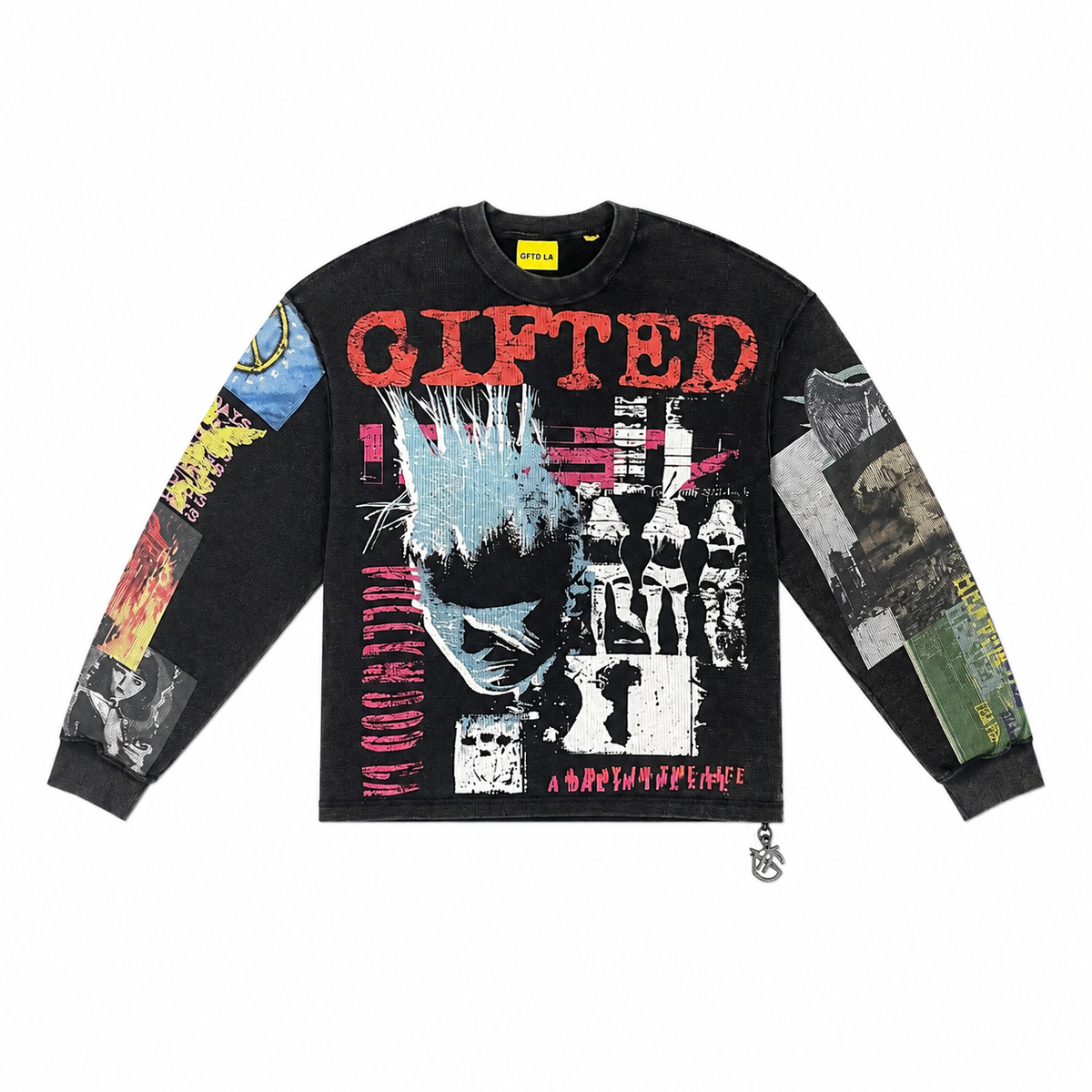 Gftd LA "RIOTS IN AMERICA" BLK