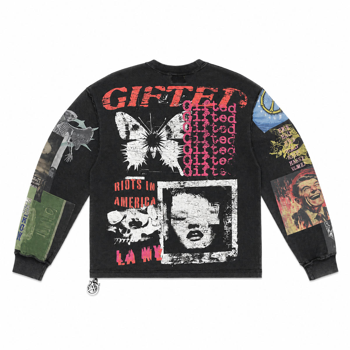 Gftd LA "RIOTS IN AMERICA" BLK