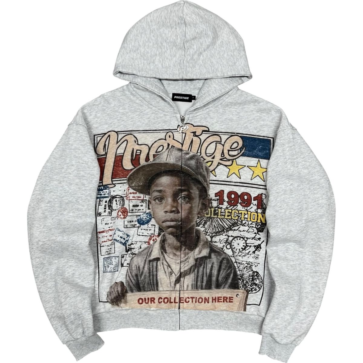 PRESTIGE "Young General Hoodie Grey"