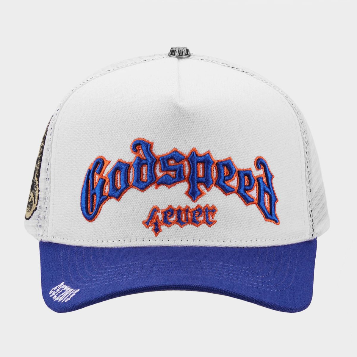GS Forever Trucker Hat (White/Blue/Orange)