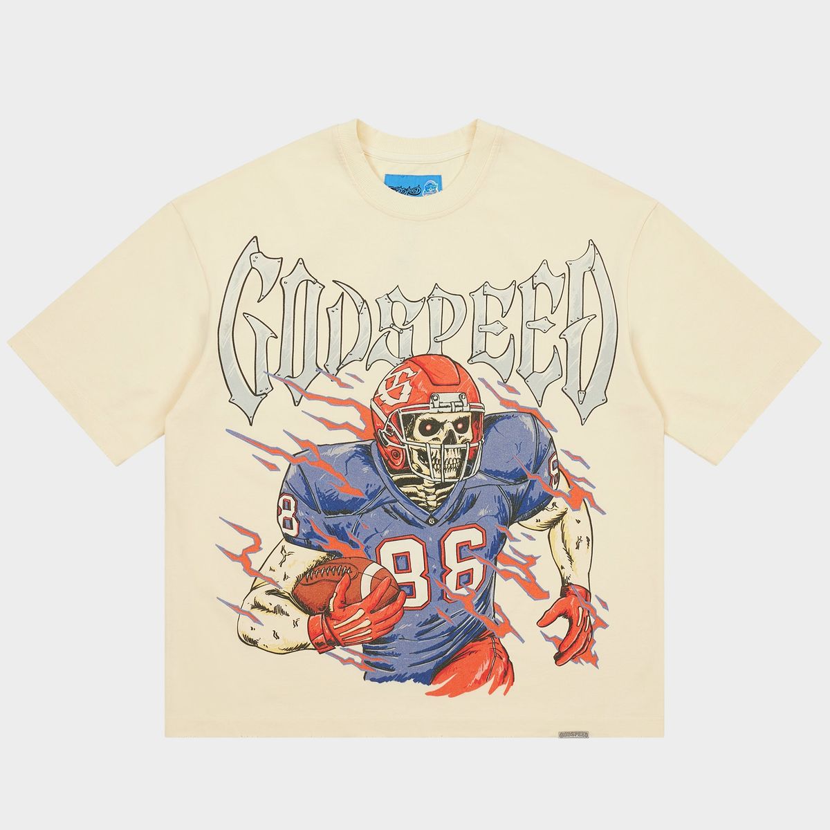 Godspeed “End Zone T-shirt" (Bone)