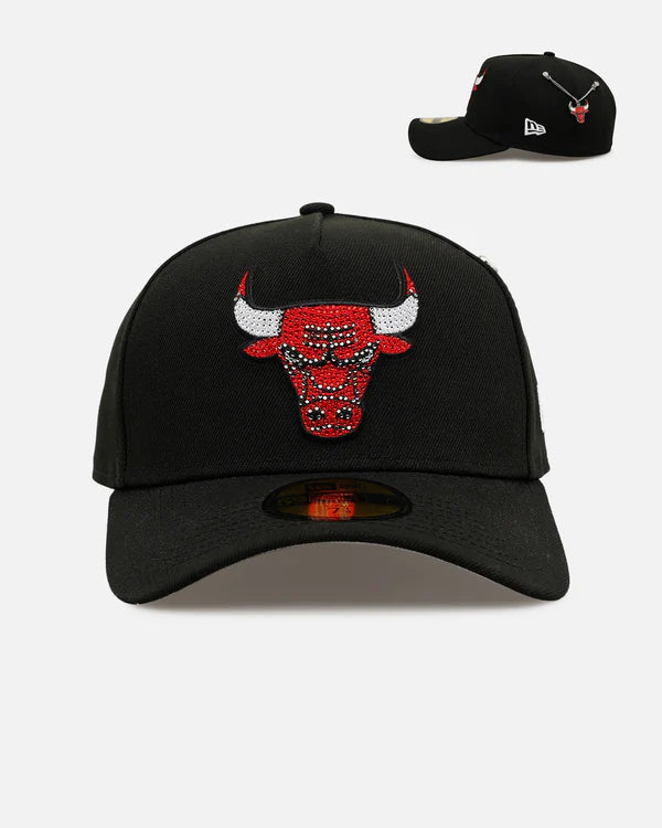 New Era 59Forty A-Frame Fitted "Chicago Bulls" 60861354 Draft Day Rhinestone