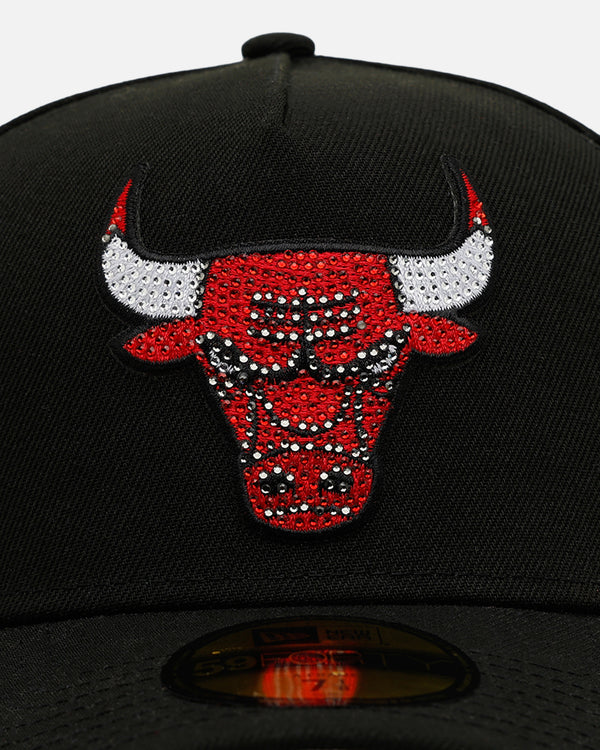 New Era 59Forty A-Frame Fitted "Chicago Bulls" 60861354 Draft Day Rhinestone