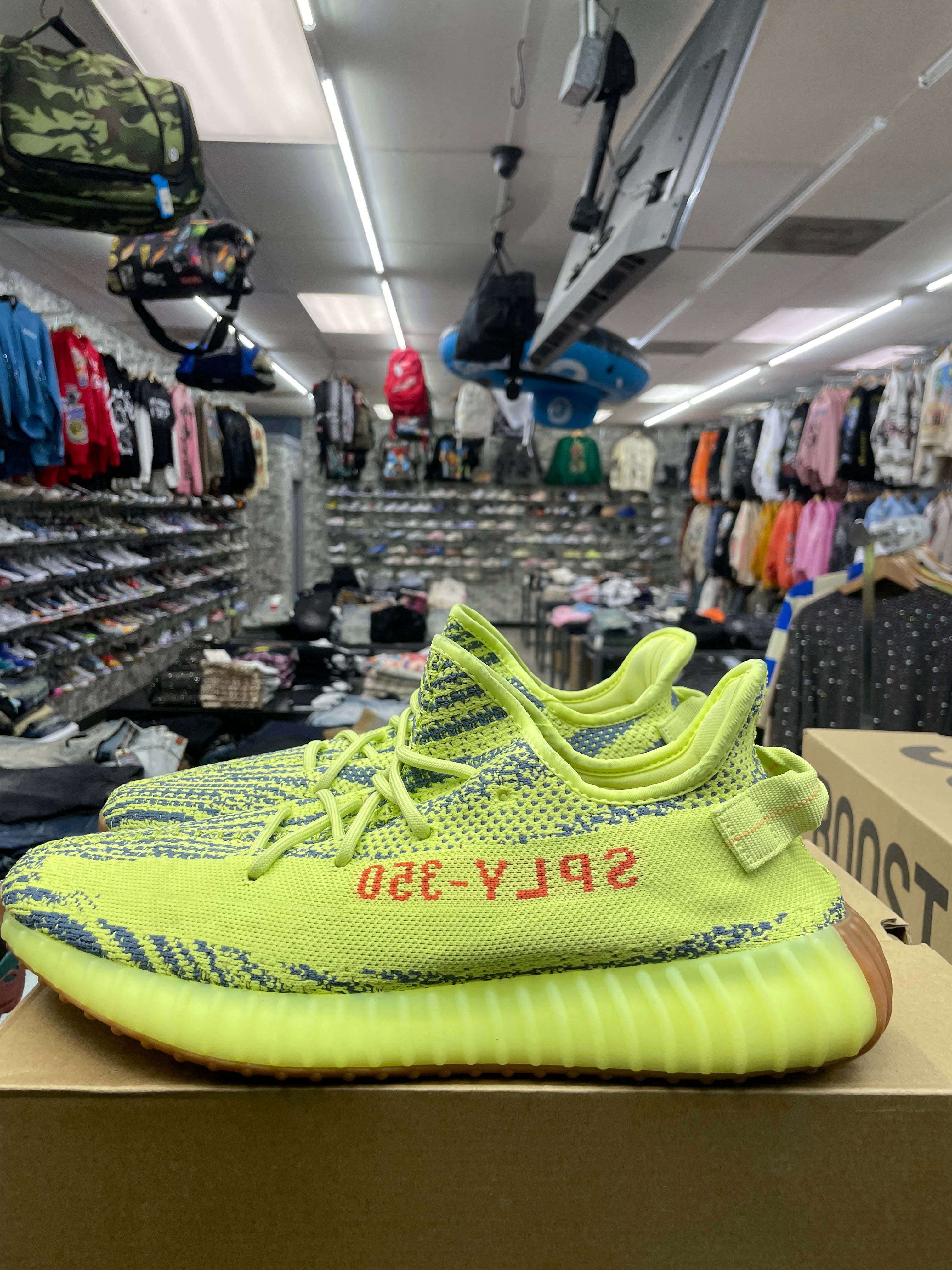 Yeezy Boost 350 “Semi Forzen Yellow” *Size 14 Preowned*