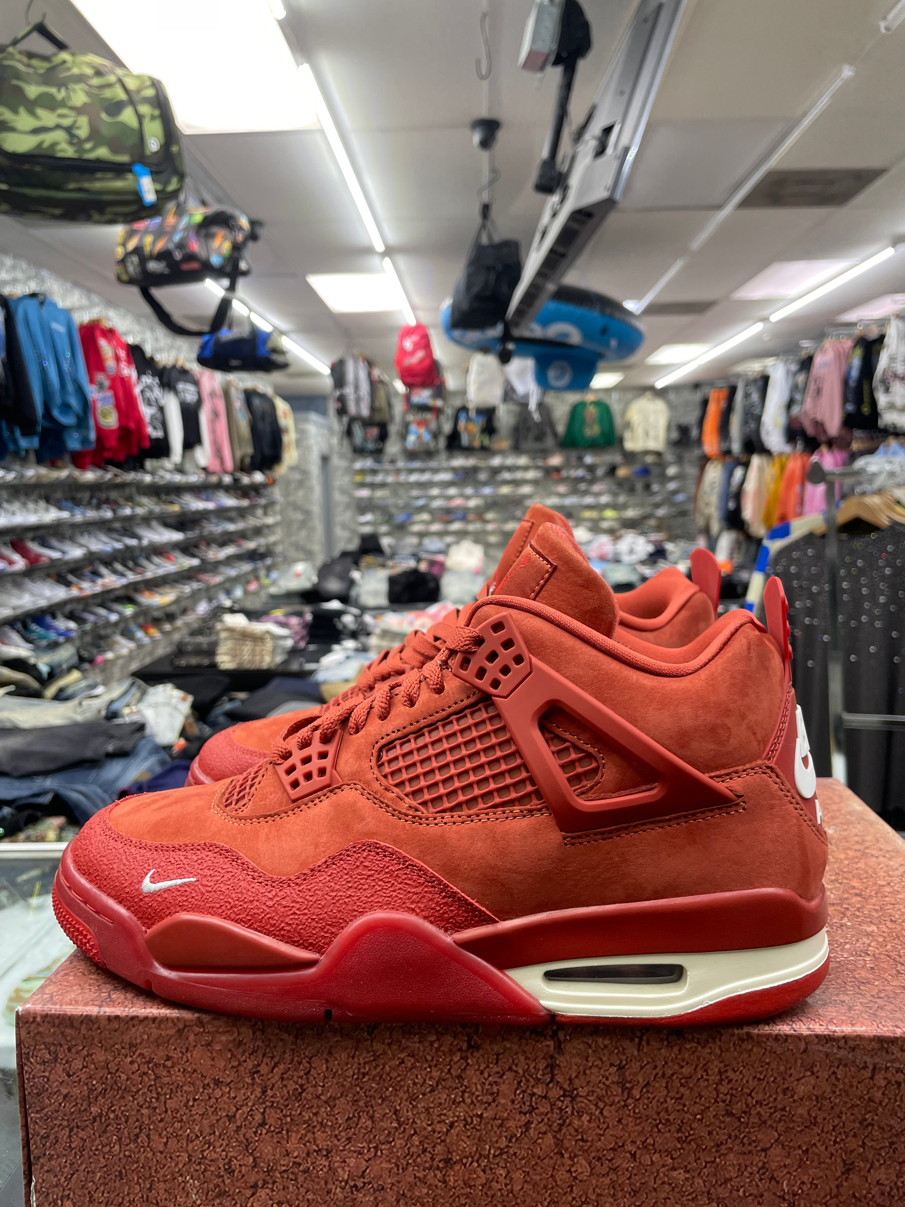 Air Jordan Retro 4 “Nigel Sylvester Brick By Brick” *Size 9.5 Preowned*