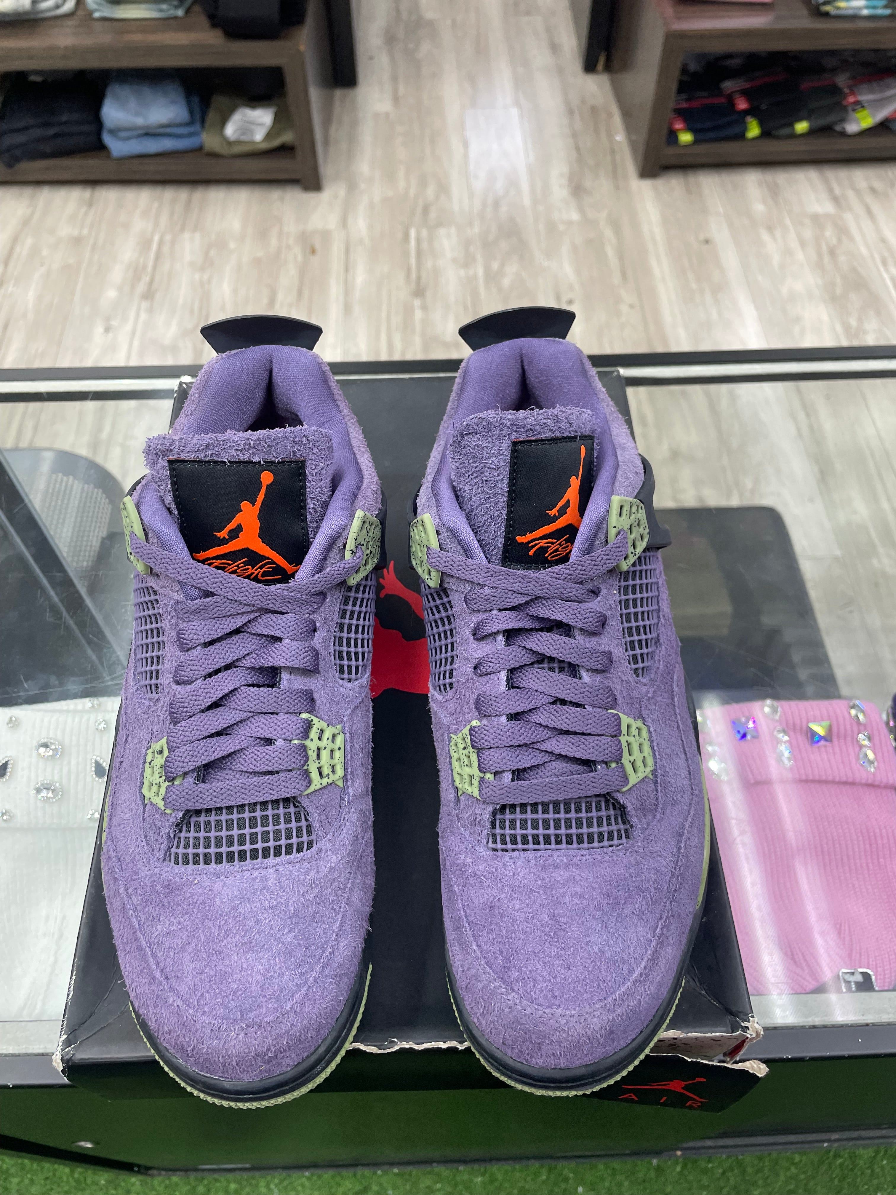 Air Jordan Retro 4 “Canyon Purple” *Size 9.5 Preowned*