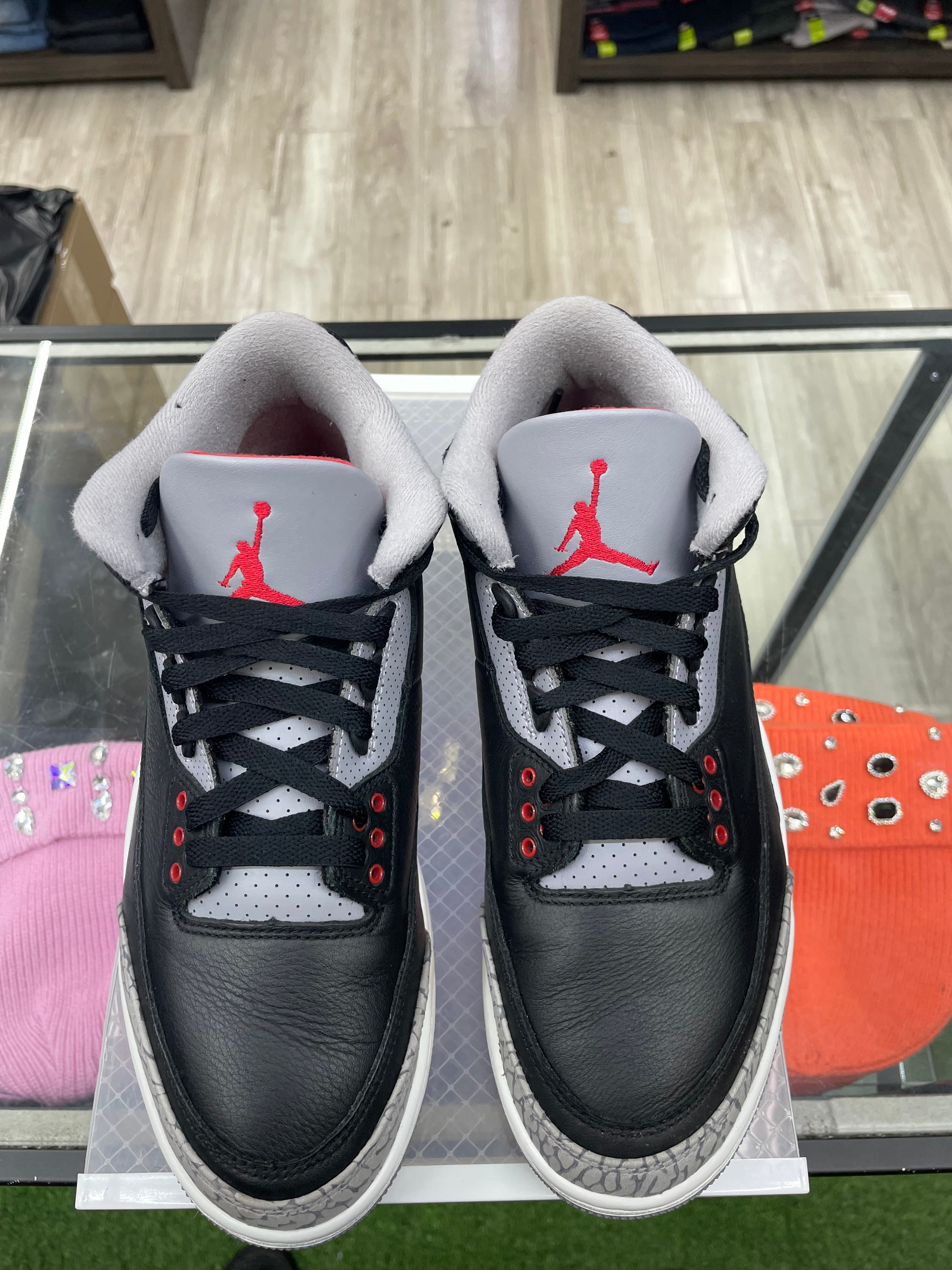 Air Jordan Retro 3 “Black Cement” *Size 8 Preowned*