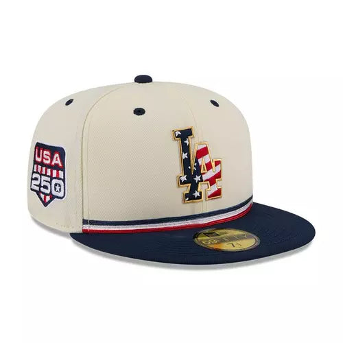 New Era 59Fifty Fitted "Los Angeles Dodgers" 60866848 2026 Independence Day