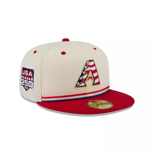 New Era 59Fifty Fitted "Arizona Diamondbacks" 60867164 2026 Independence Day