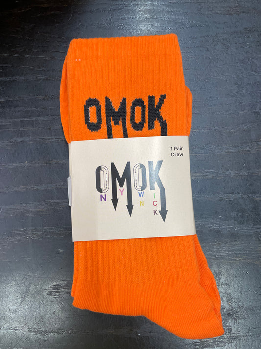 Omok "Socks " (Orange /Black