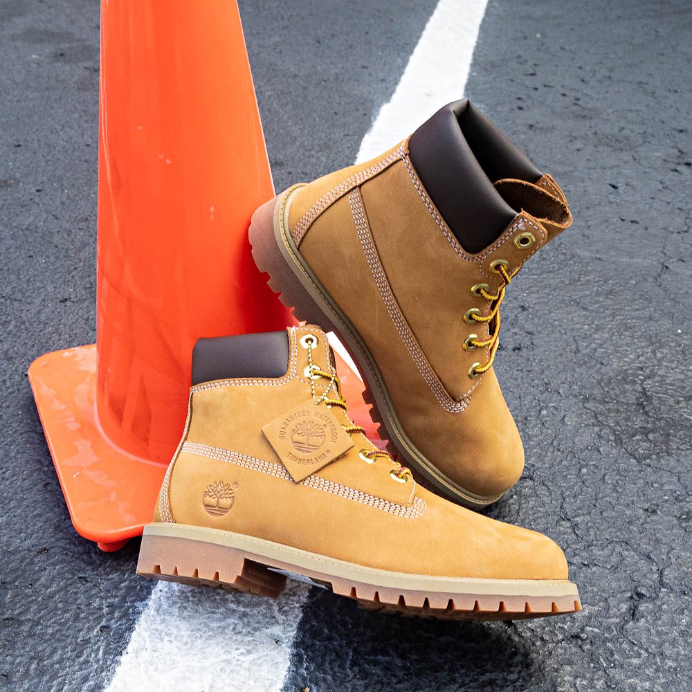 Timberland 6 INCH  "Premium Boot “Wheat Nubuck” (GS) 112909-713