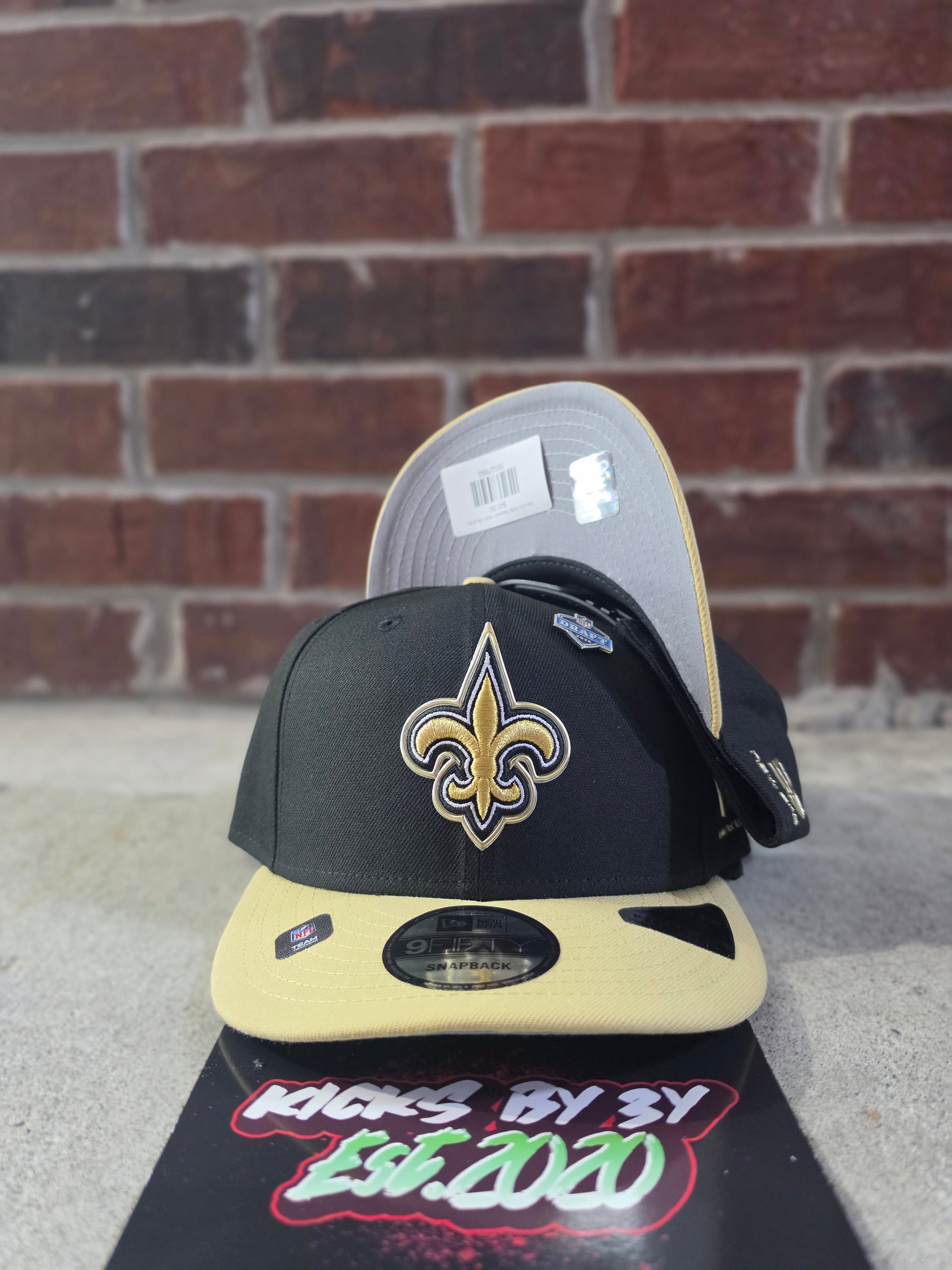 New Era 9Fifty Snapback "NEW ORLEANS SAINTS" DRAFT DAY 60860618