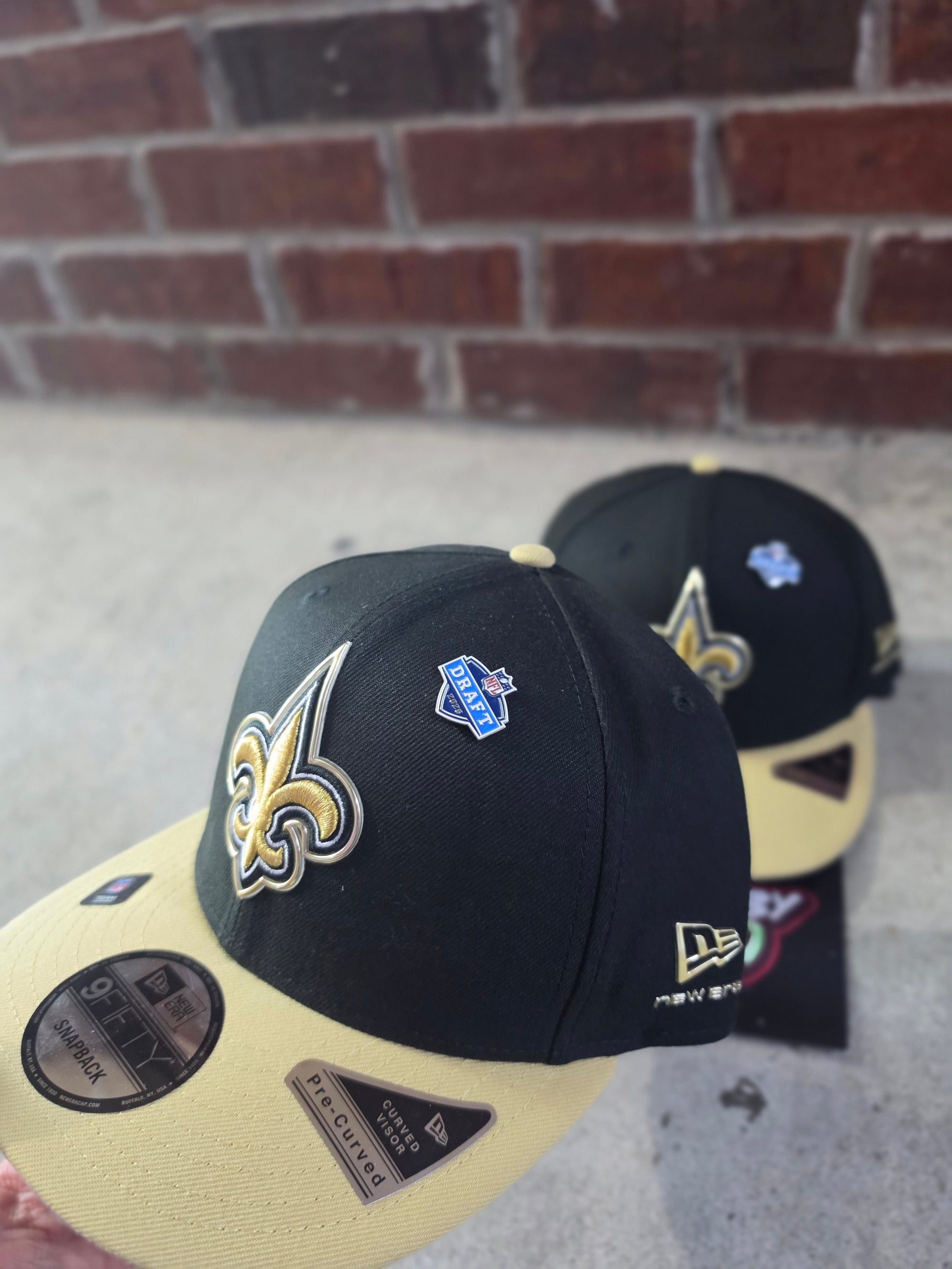 New Era 9Fifty Snapback "NEW ORLEANS SAINTS" DRAFT DAY 60860618