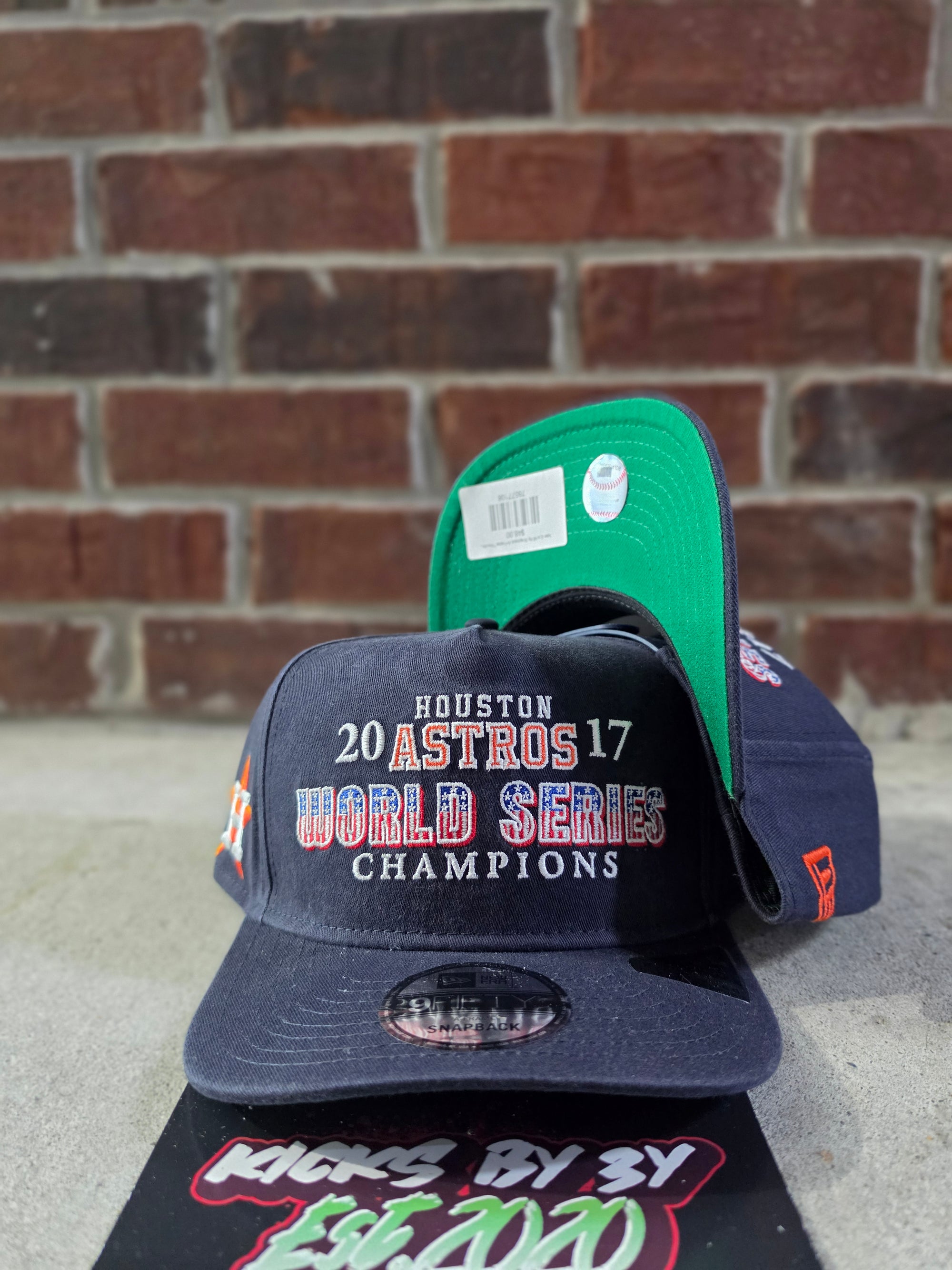 New Era 9Fifty Snapback A-Frame "Houston Astros" 2017 World Series 60799708