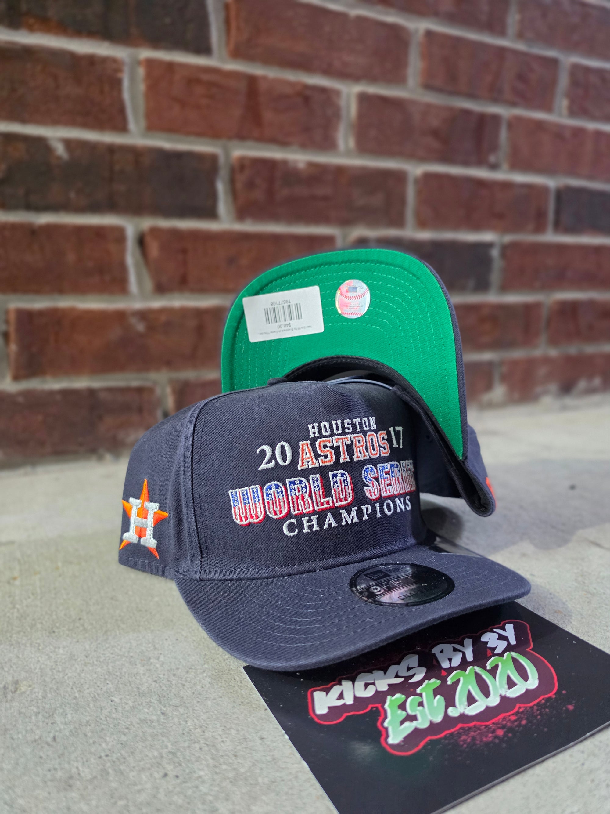 New Era 9Fifty Snapback A-Frame "Houston Astros" 2017 World Series 60799708