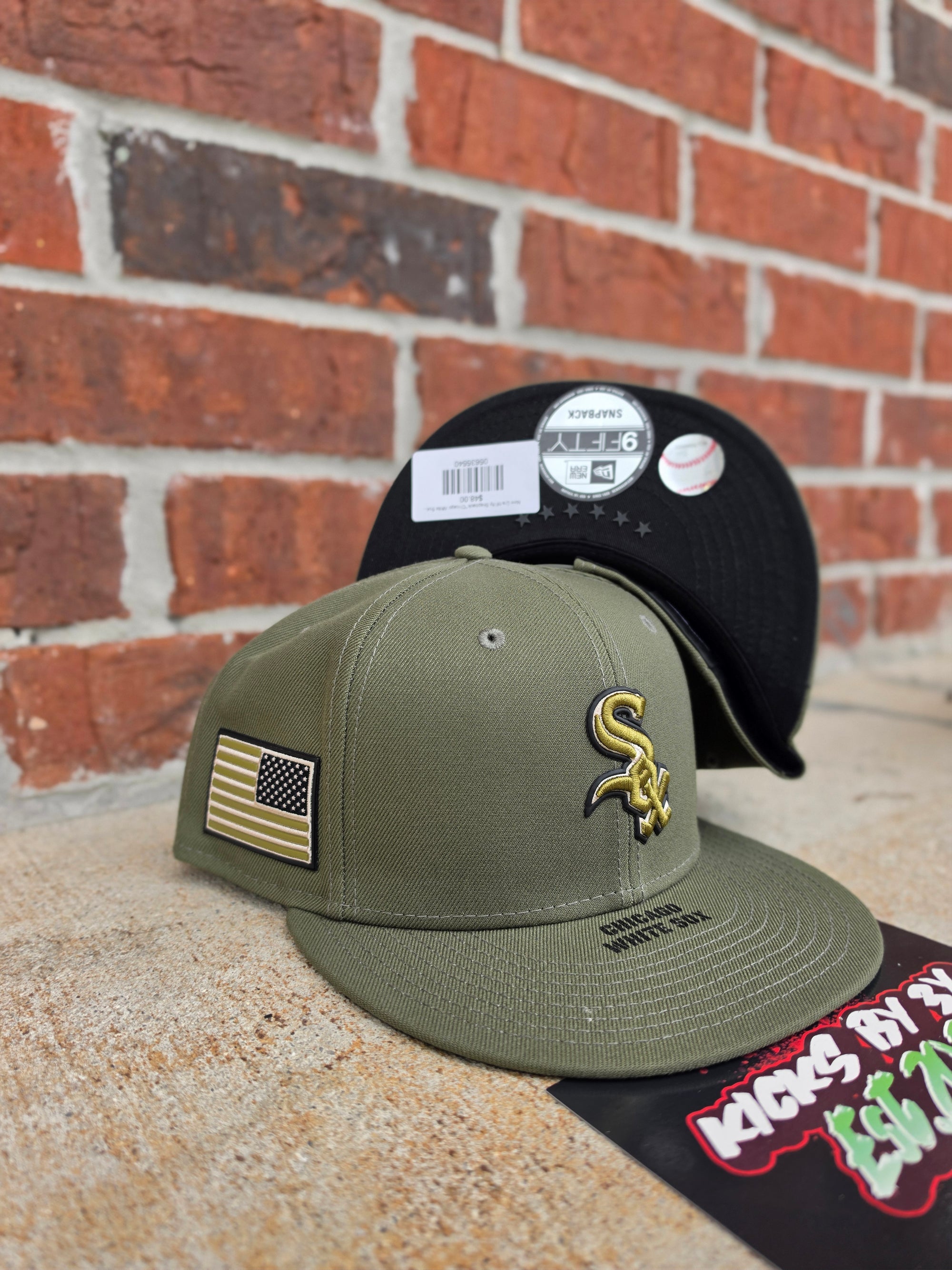 New Era 9Fifty Snapback "Chicago White Sox" ARMS DAY 60860075
