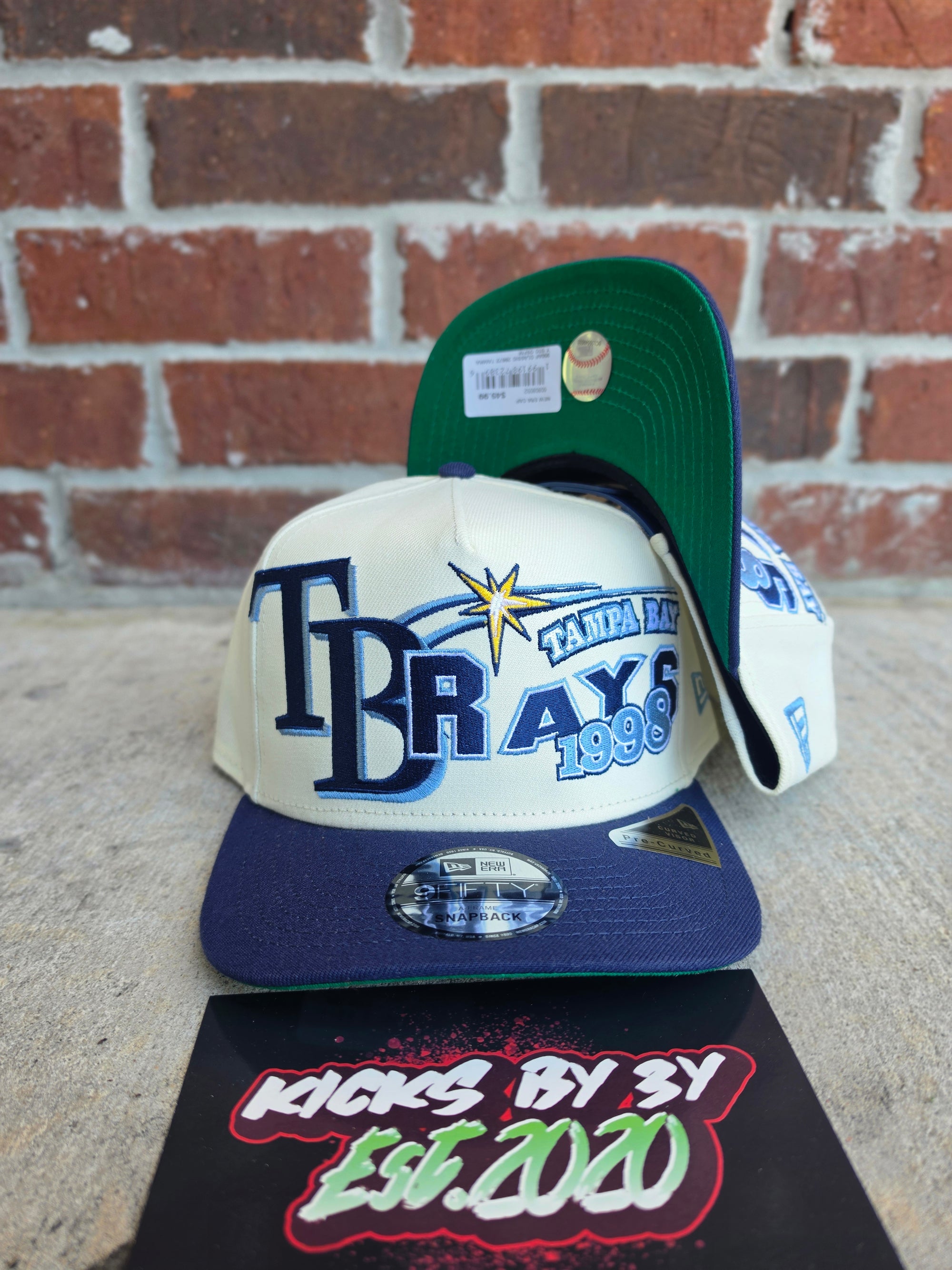 New Era 9Fifty Snapback A-FRAME "TAMPA BAY RAYS" 1998 60808052