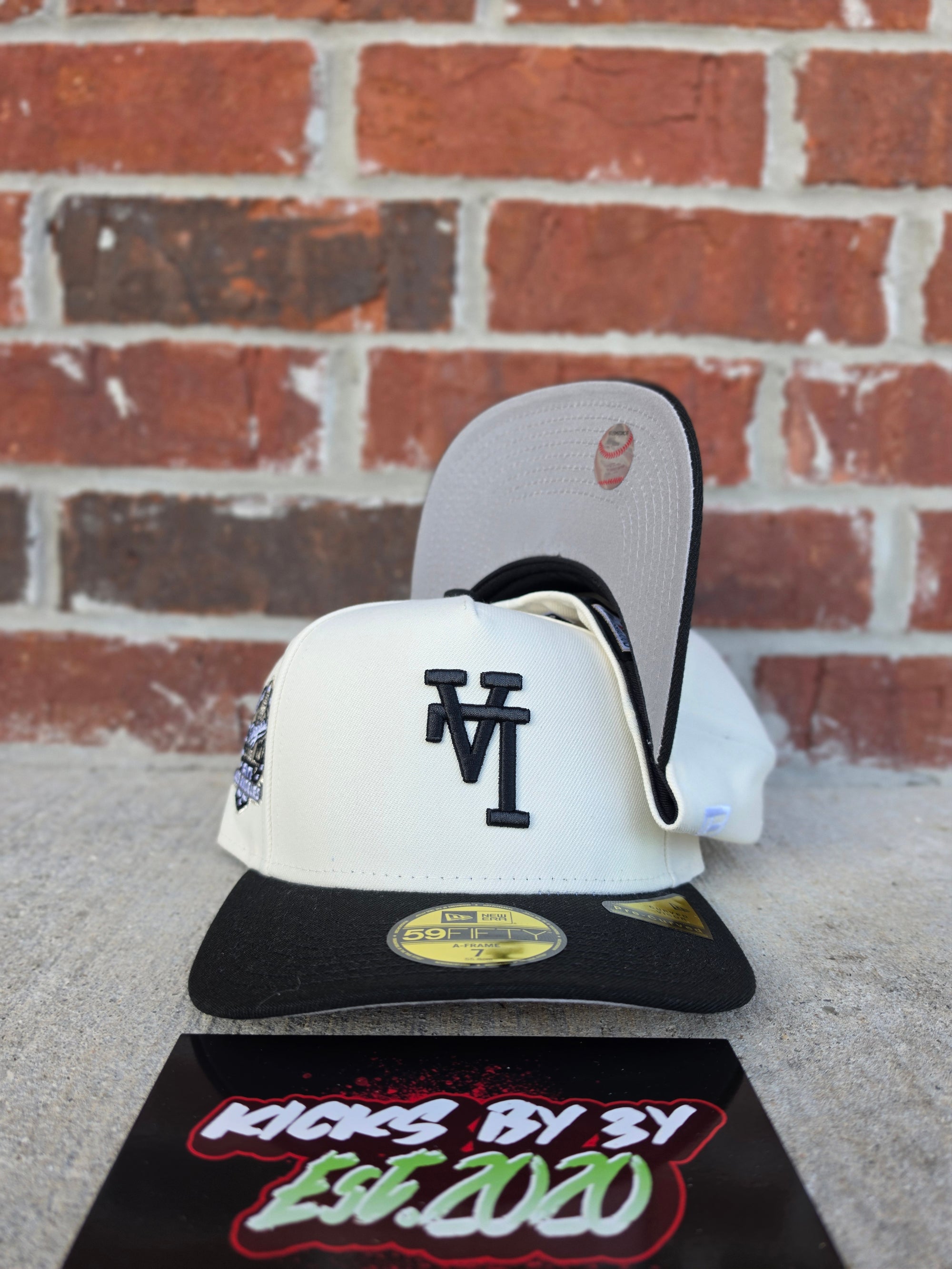 New Era 59Fifty Fitted A-Frame "Los Angeles Dodgers" 60 Year Anniversary Black/Cream