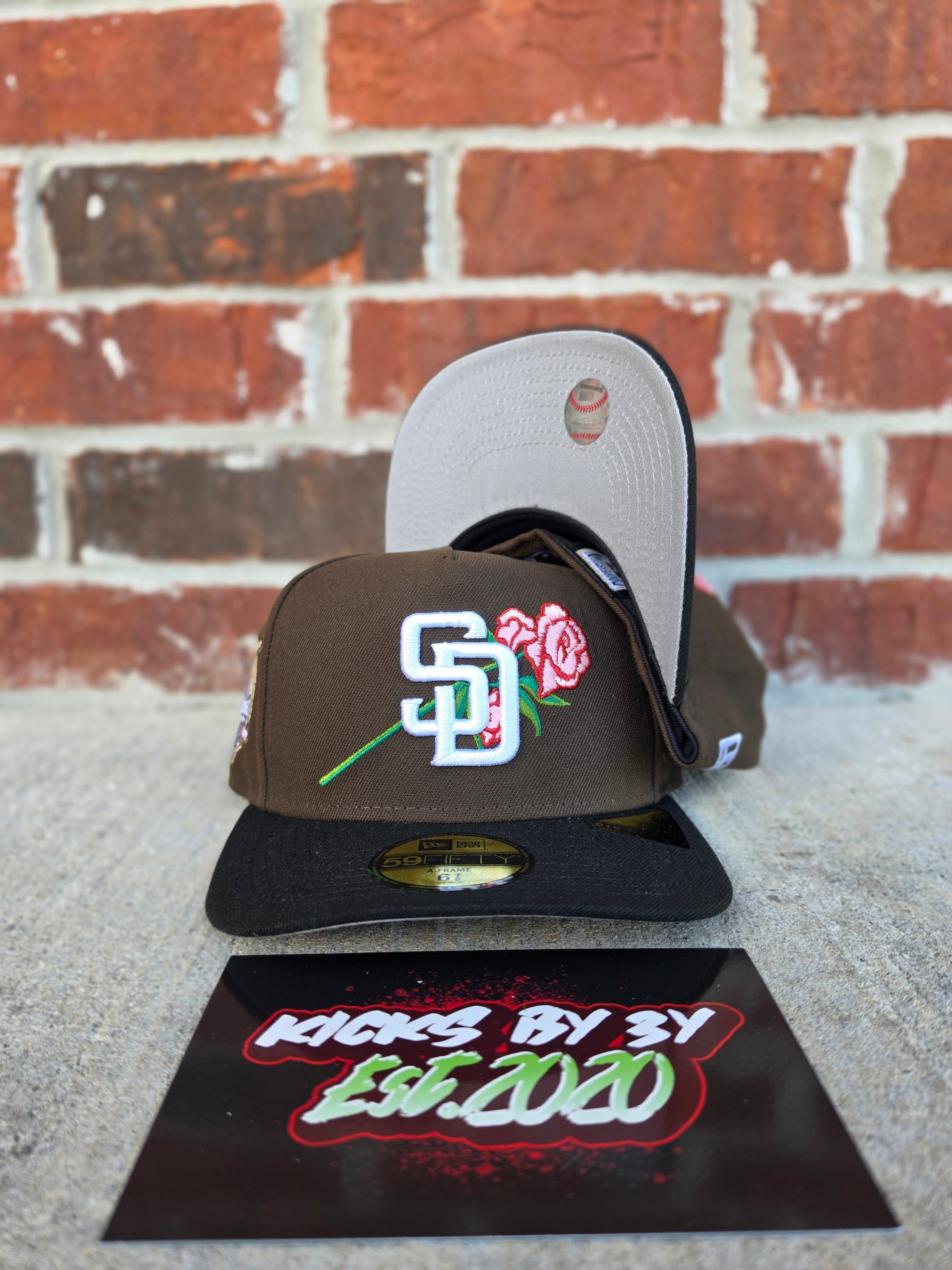 New Era 59Fifty Fitted A-Frame "San Diego Padres" 40th Anniversary Brown Rose