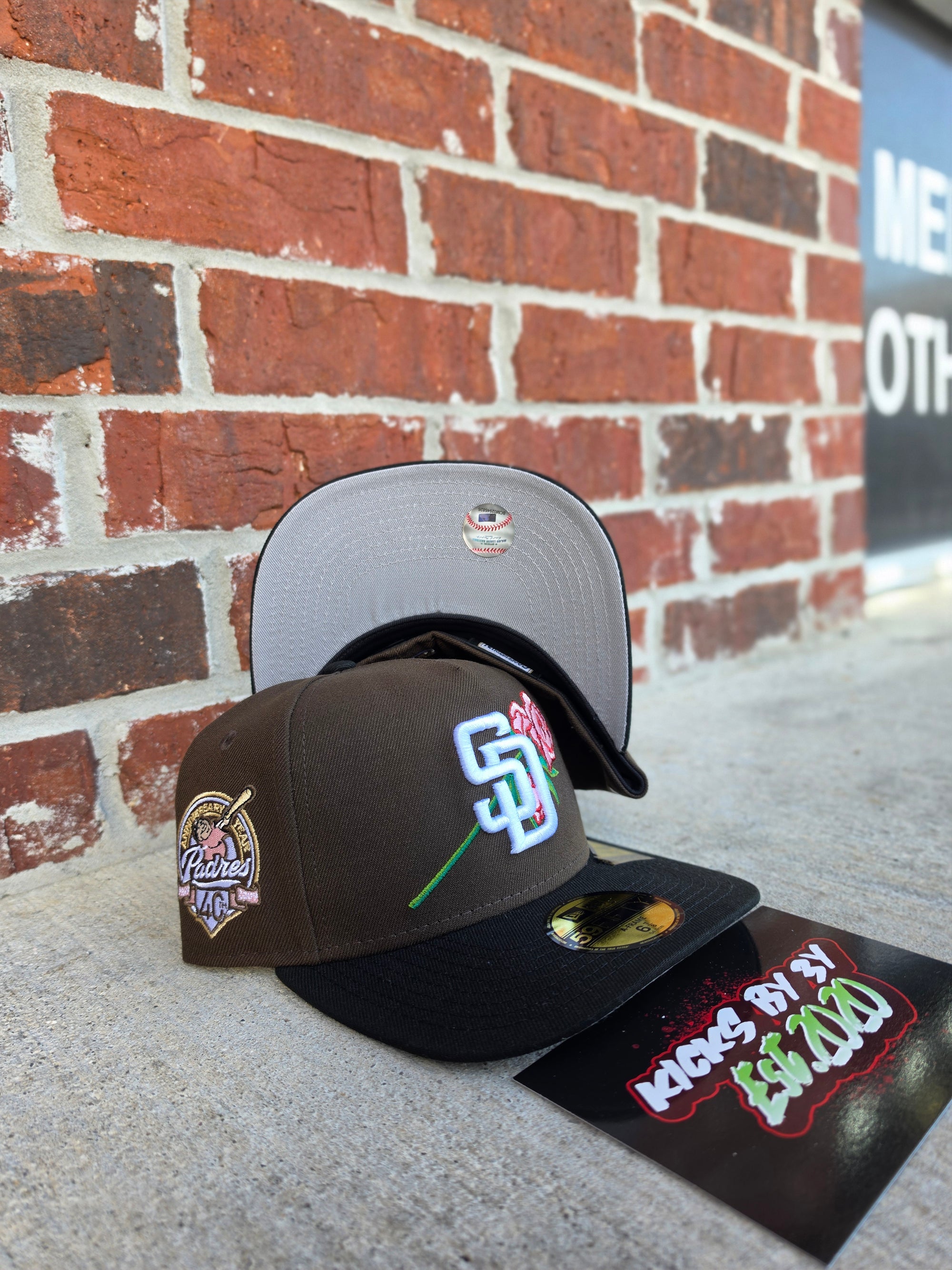New Era 59Fifty Fitted A-Frame "San Diego Padres" 40th Anniversary Brown Rose