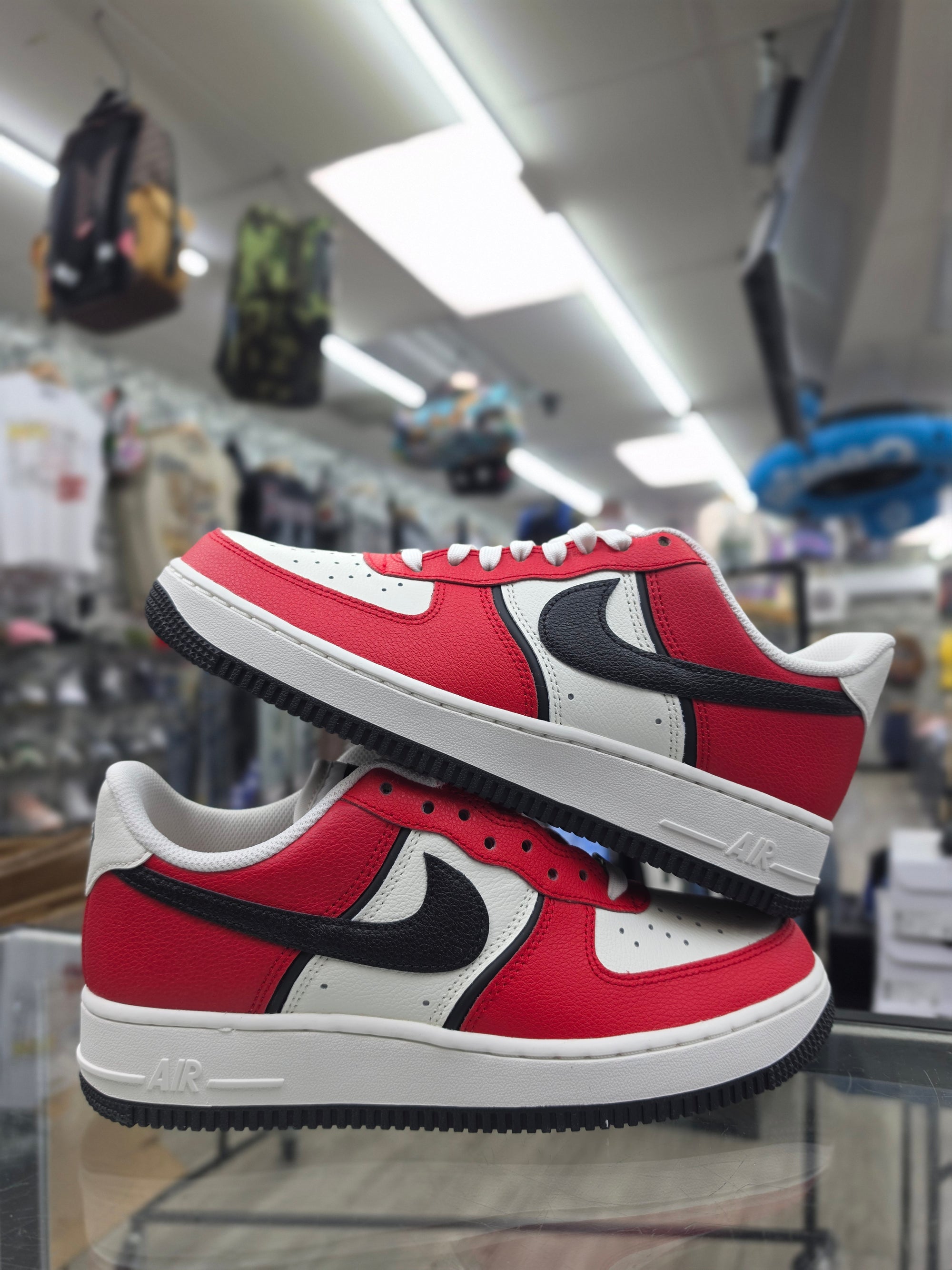 Nike Air Force 1 Low "University Red Sail Black" IM5752-600