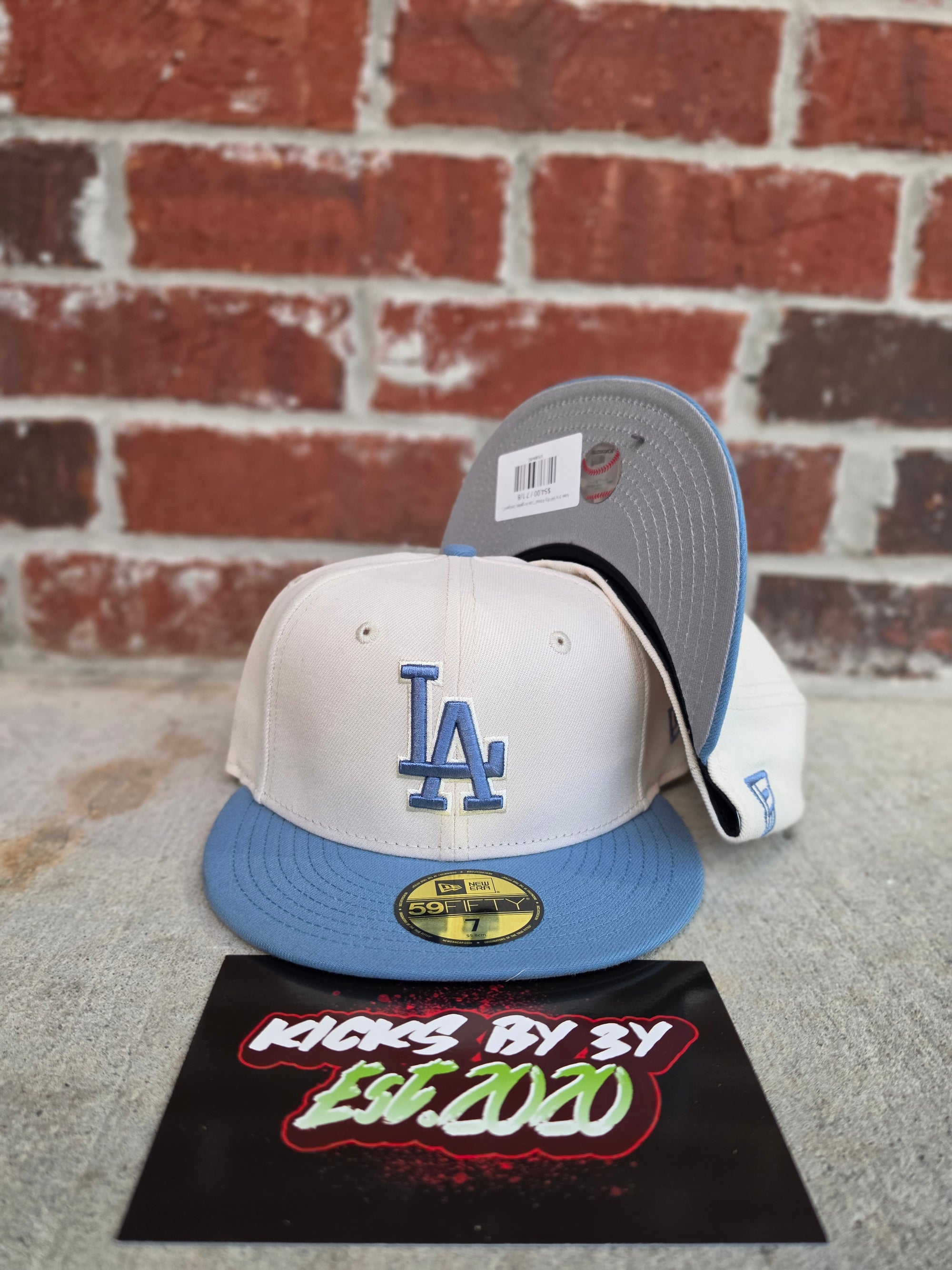 New Era 59Fifty Fitted "Los Angeles Dodgers" Color Pack Kaki/Blue 60904650