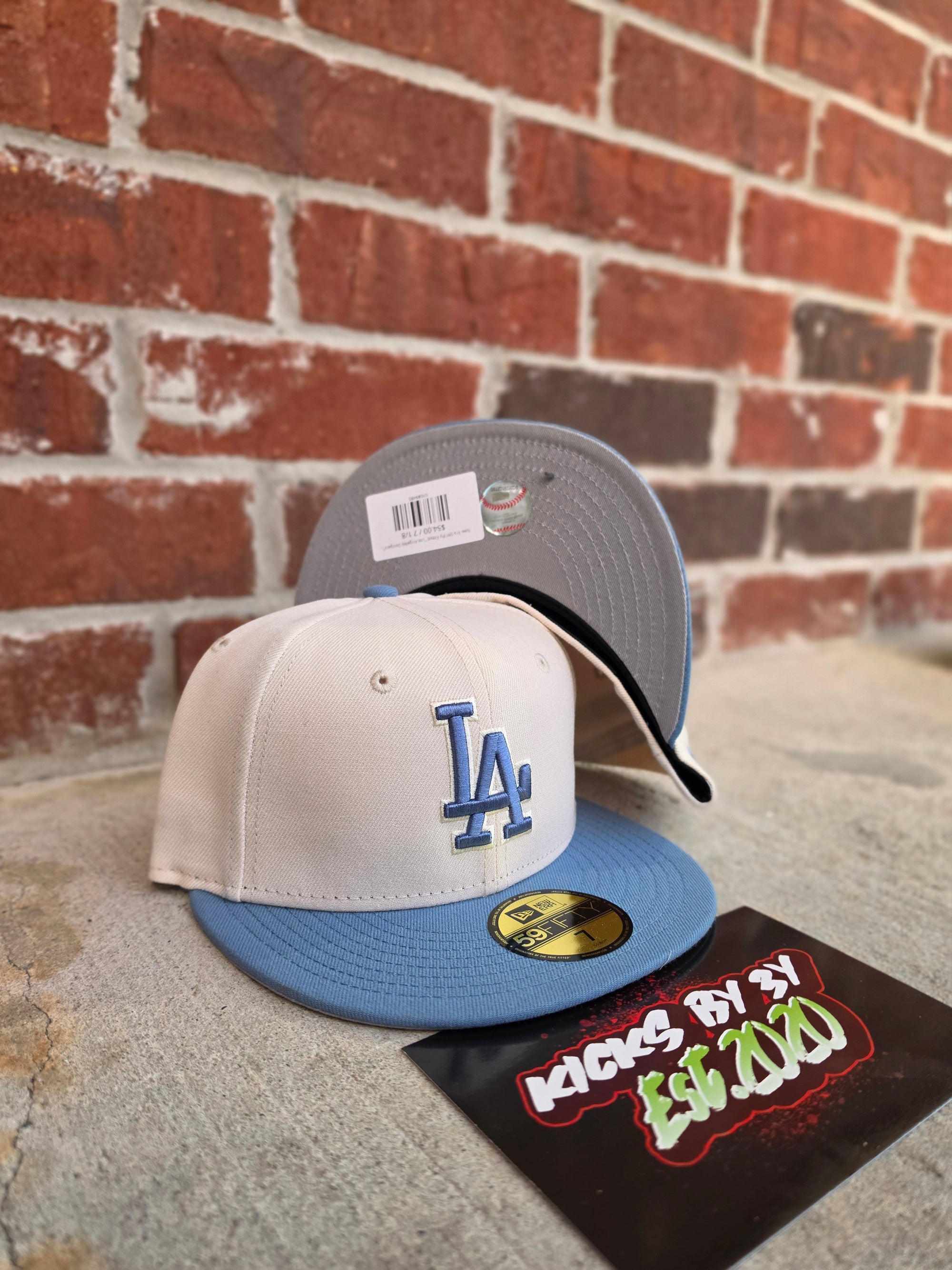 New Era 59Fifty Fitted "Los Angeles Dodgers" Color Pack Kaki/Blue 60904650