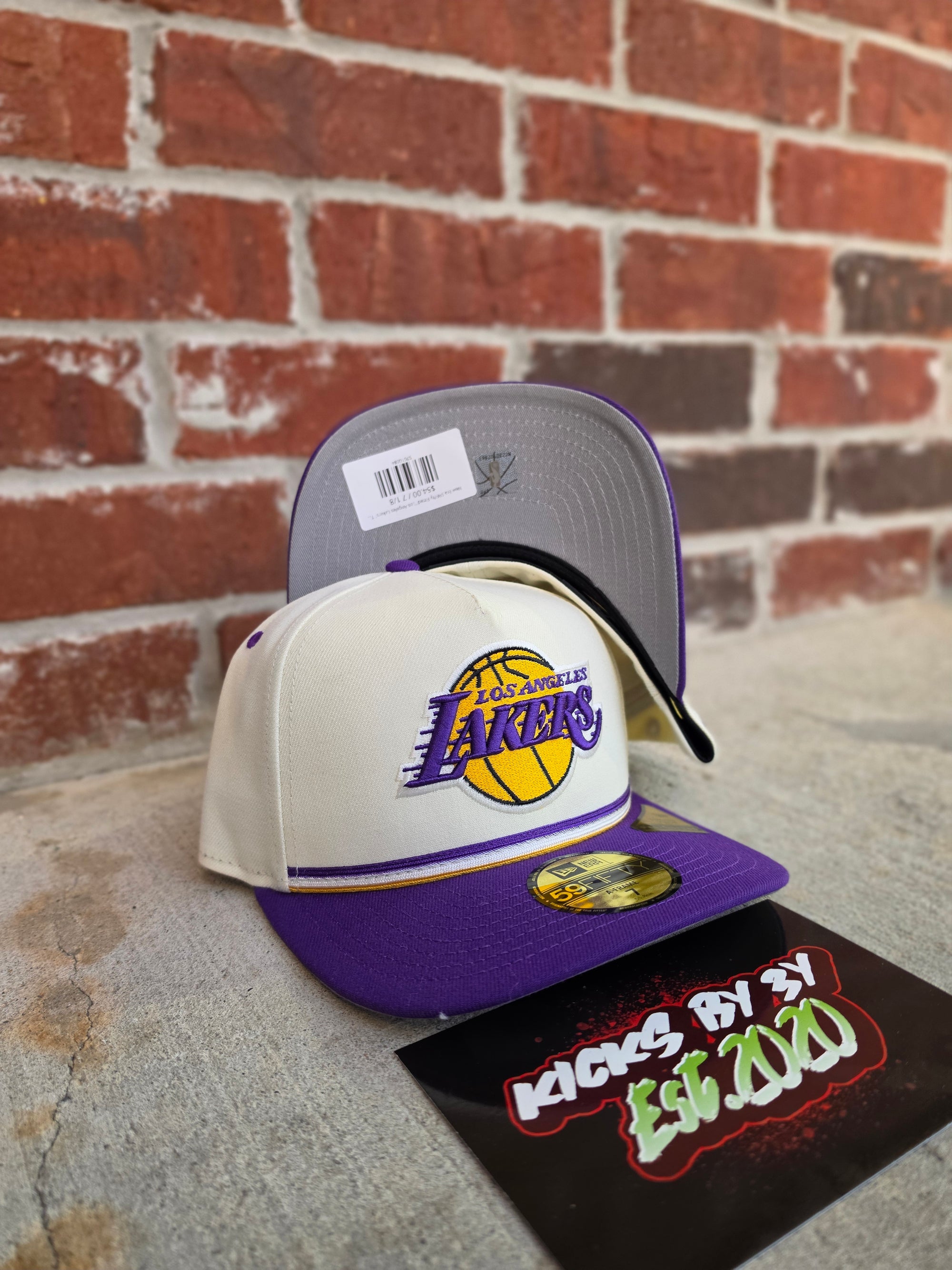 New Era 59Fifty Fitted "Los Angeles Lakers" Tri-Color 6091746