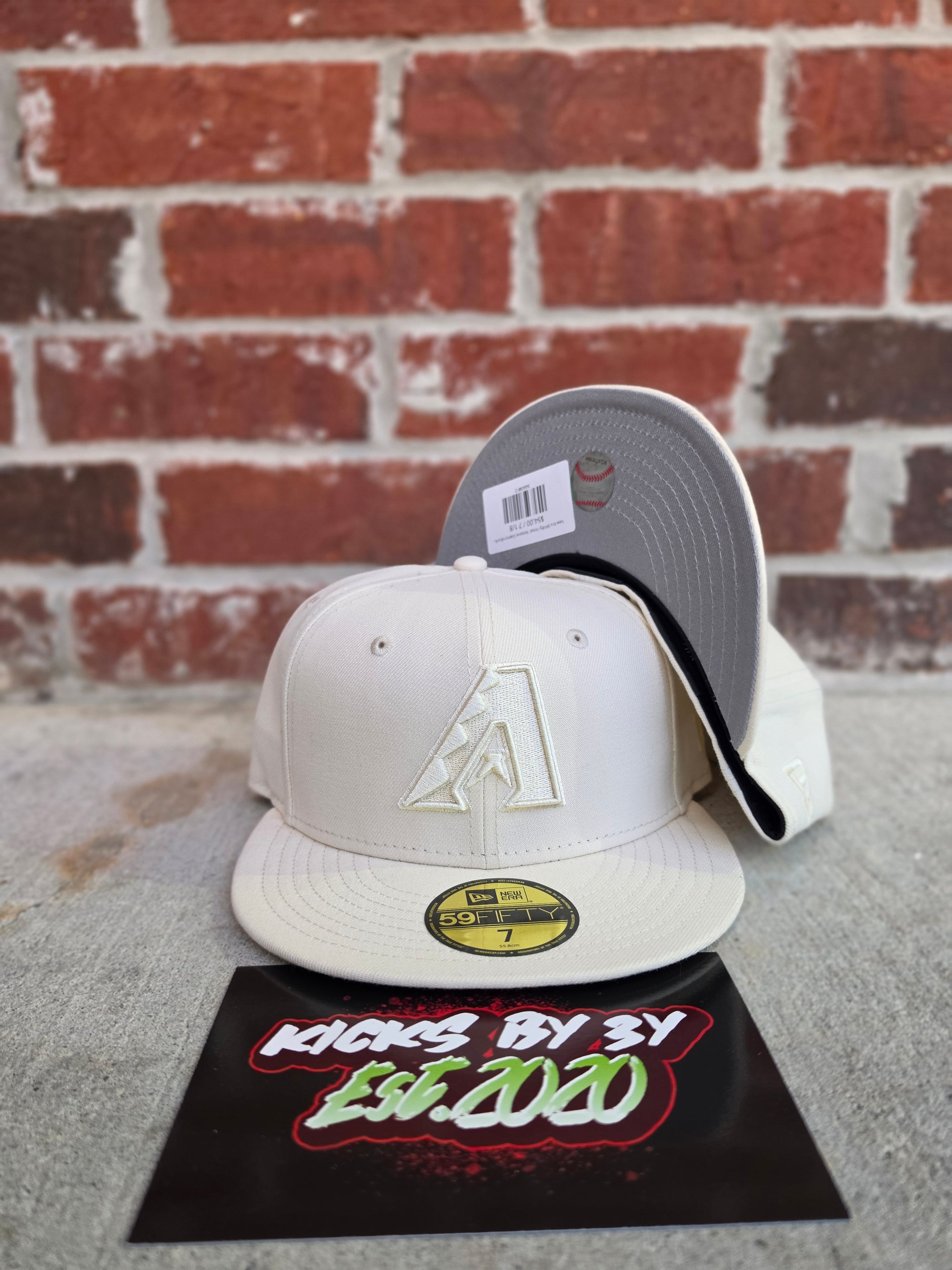 New Era 59Fifty Fitted "Arizona Diamondbacks" 60903728 Cream