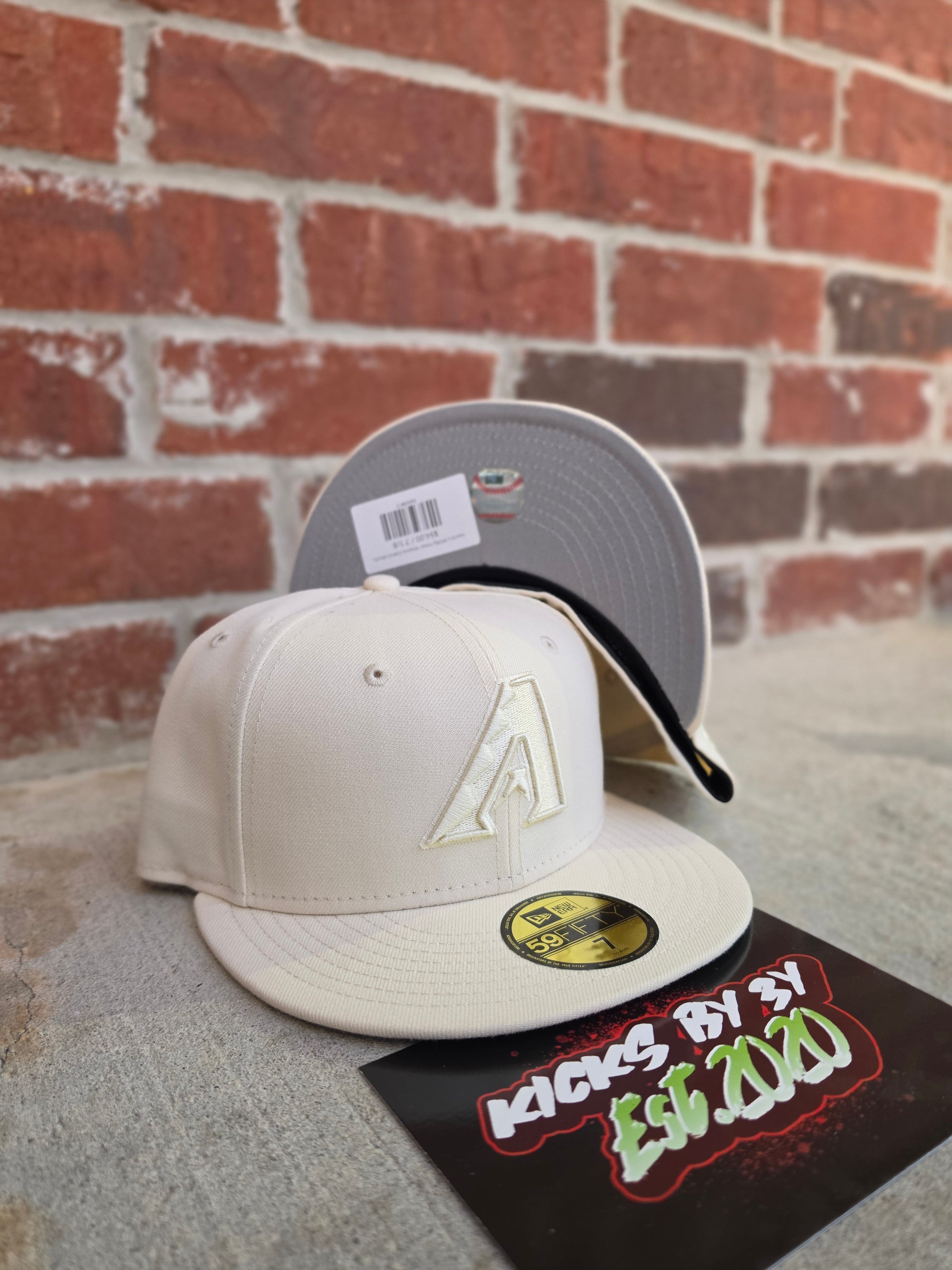New Era 59Fifty Fitted "Arizona Diamondbacks" 60903728 Cream
