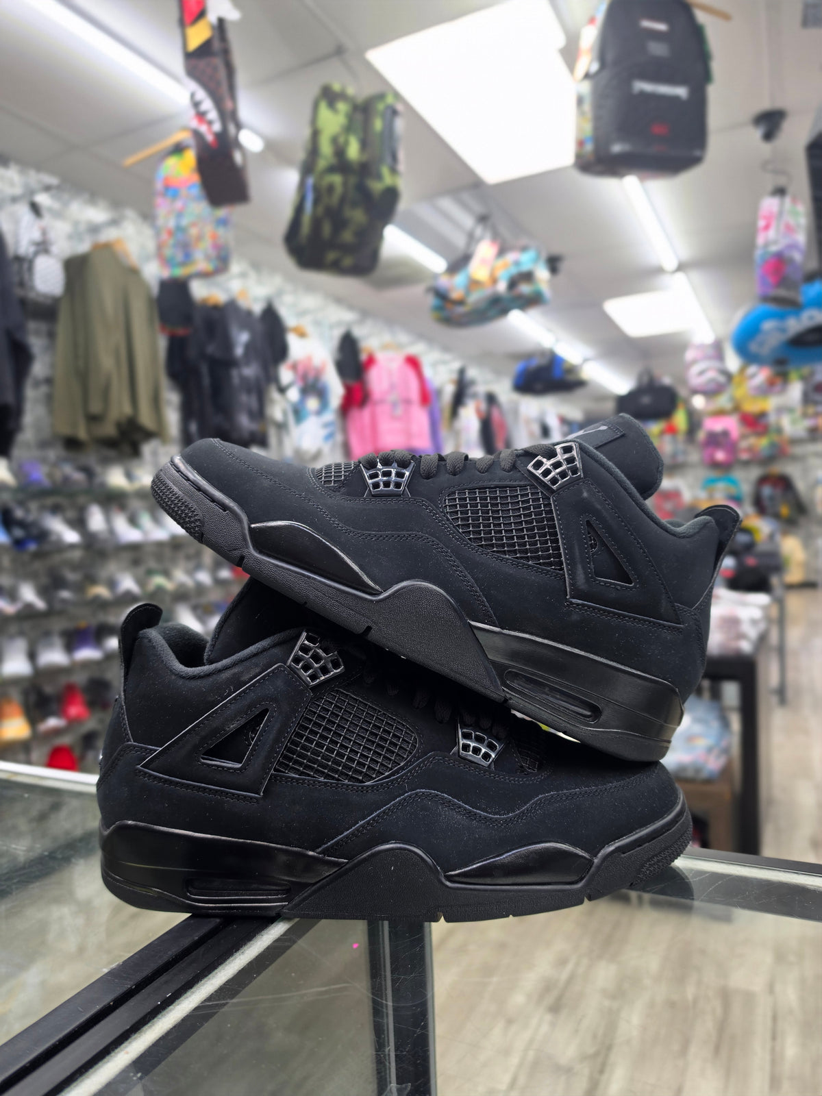 Air Jordan Retro 4 "Black Cat" 2020 Release CU1110-010 (MEN)
