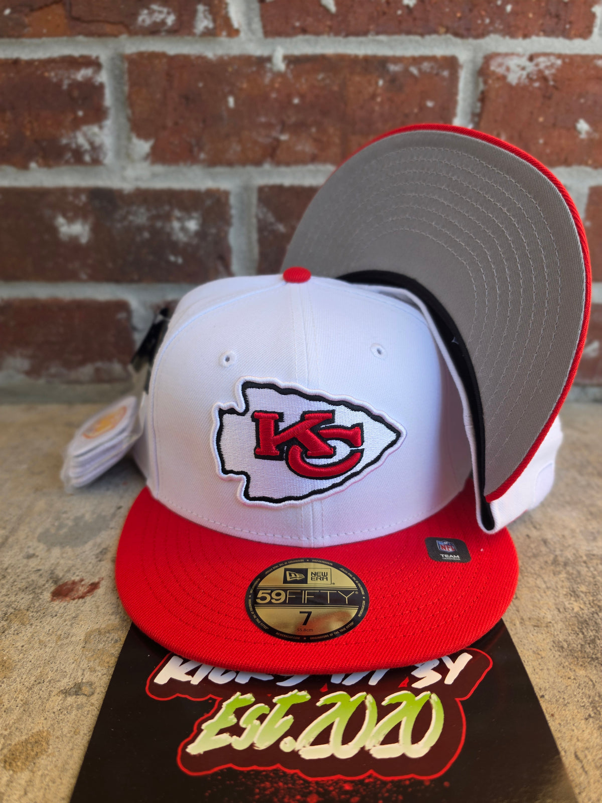 New Era 59Fifty Fitted  "KANSAS CITY CHIEFS" 60968021 PATCHES PACK