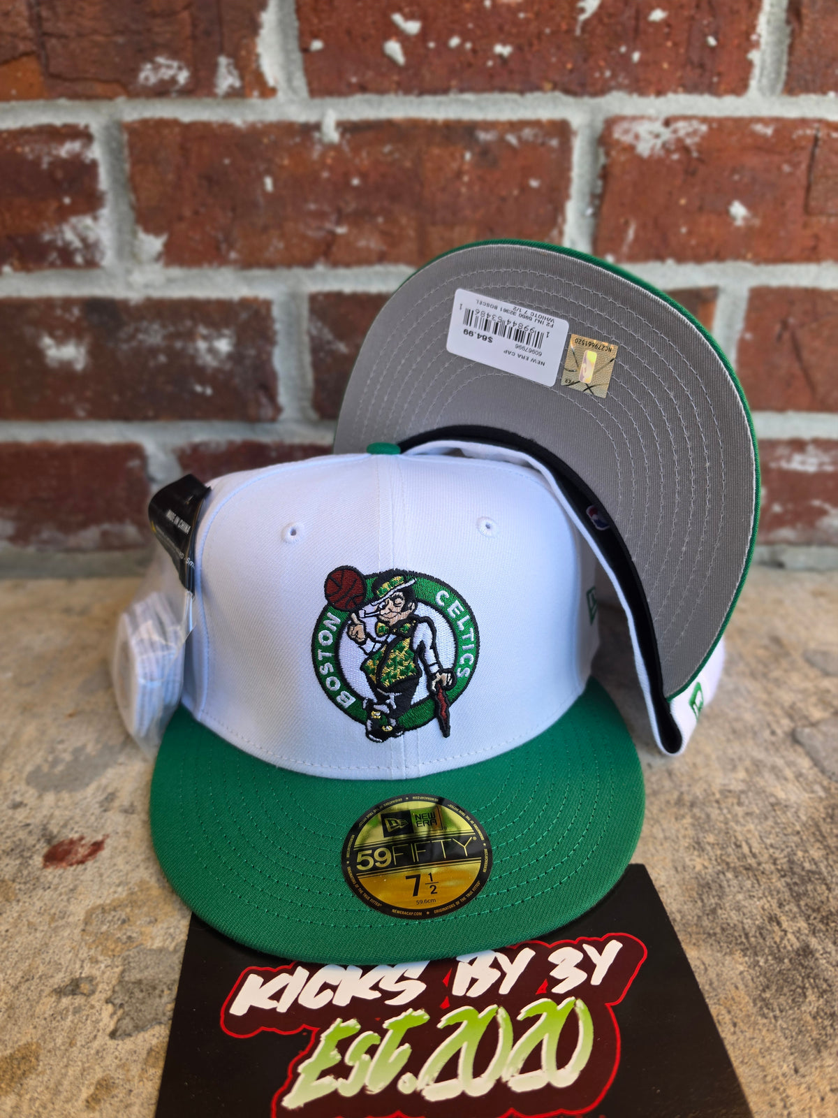 New Era 59Fifty Fitted  "BOSTON CELTICS" 60967996 PATCHES PACK