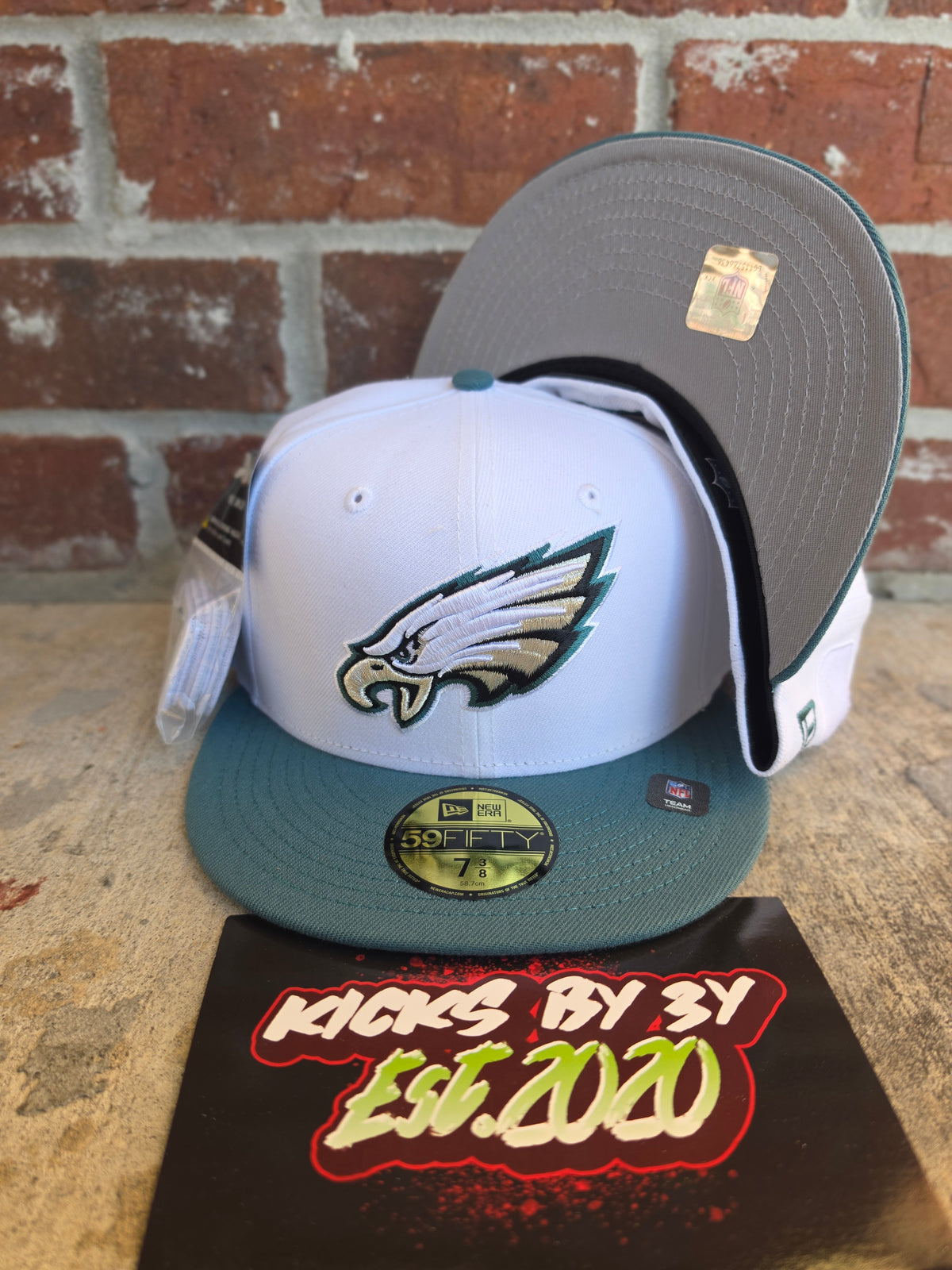 New Era 59Fifty Fitted  "PHILADELPHIA EAGLES" 60968018 PATCHES PACK