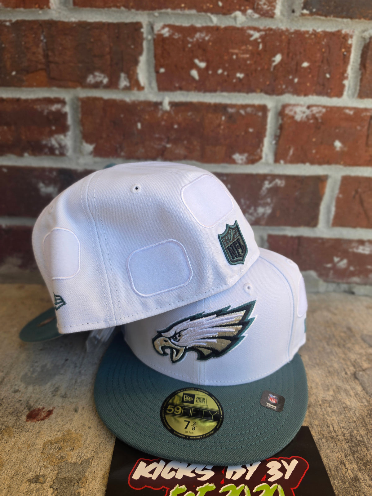 New Era 59Fifty Fitted  "PHILADELPHIA EAGLES" 60968018 PATCHES PACK