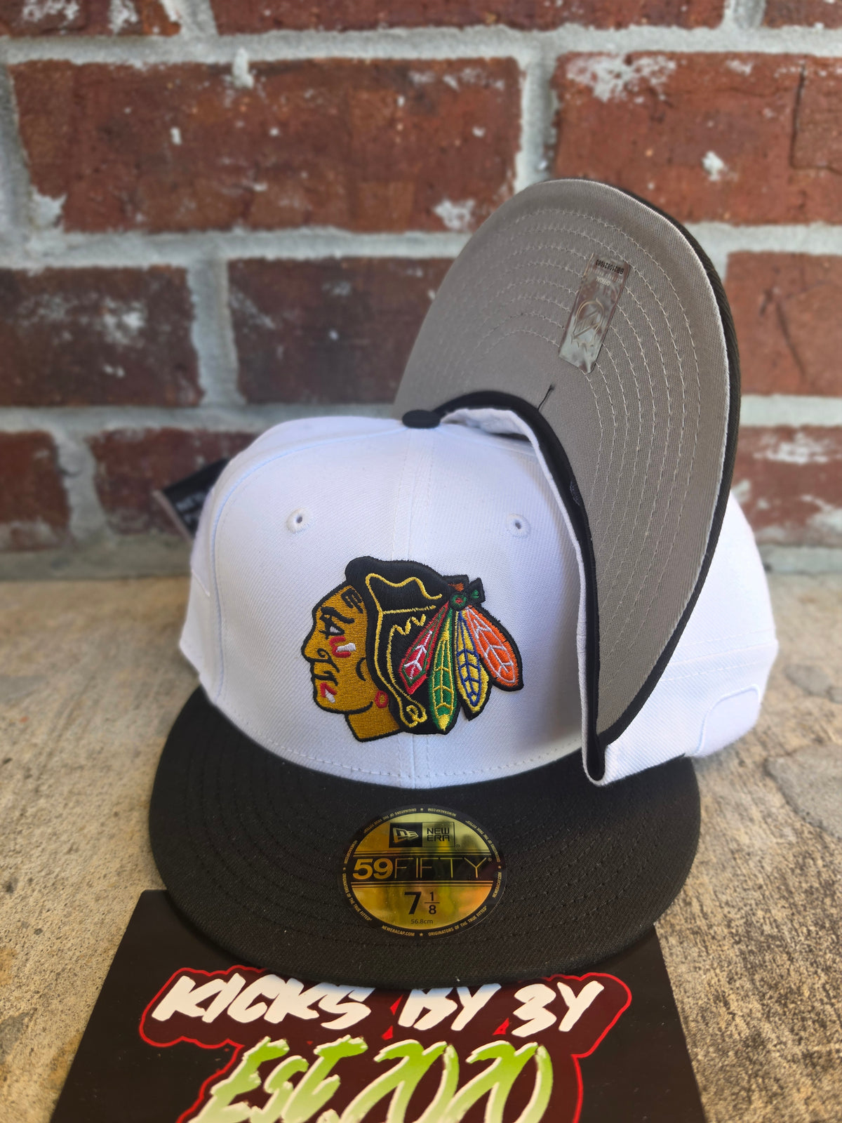 New Era 59Fifty Fitted  "CHICAGO BLACKHAWKS" 60968009 PATCHES PACK