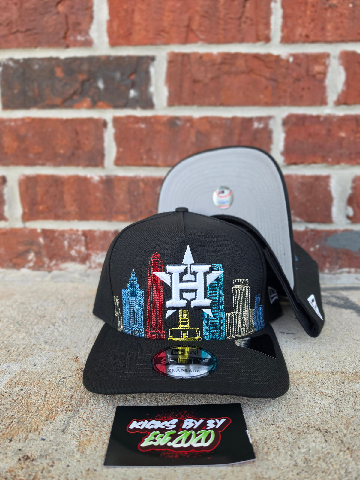 New Era 9Fifty A-Frame Snapback "Houston Astrors" 60967687 City Skyline