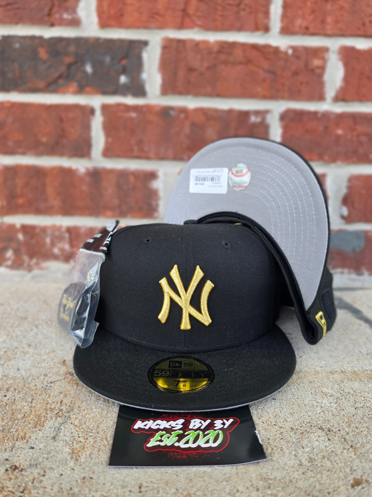 New Era 59Fifty Black "New York Yankees"Patches Pack 60968033