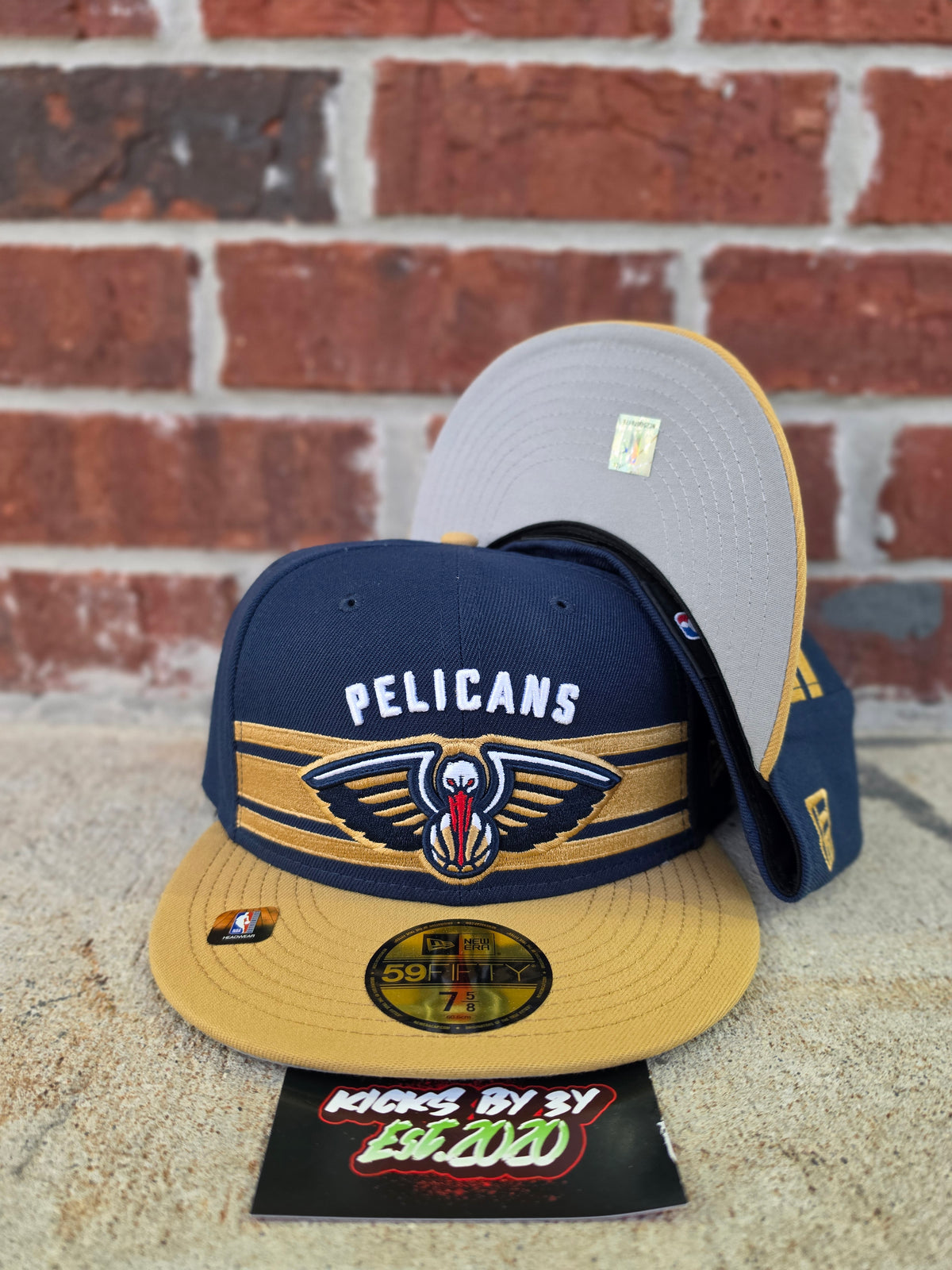 New Era 59Fifty Fitted Tip Off "New Orleans Pelicans" 60963254
