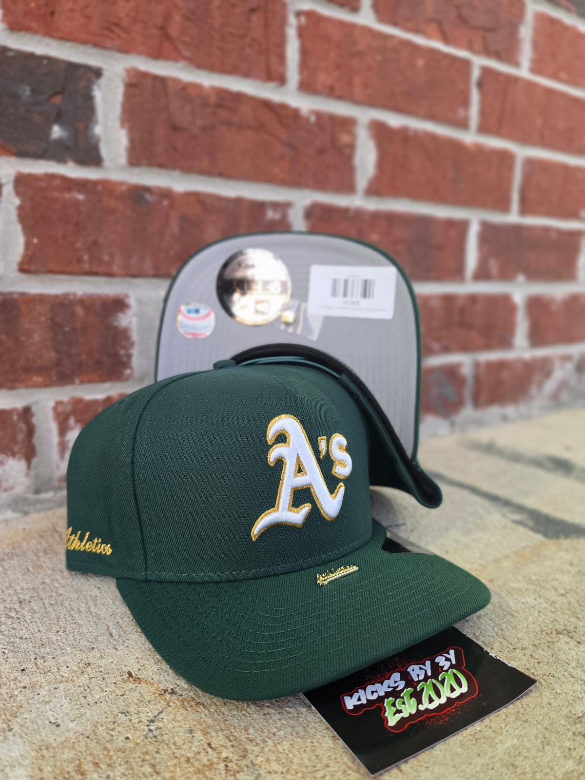 New Era 9Fifty A-Frame Snapback "Oakland Athletics" 60968708 Pin Visor