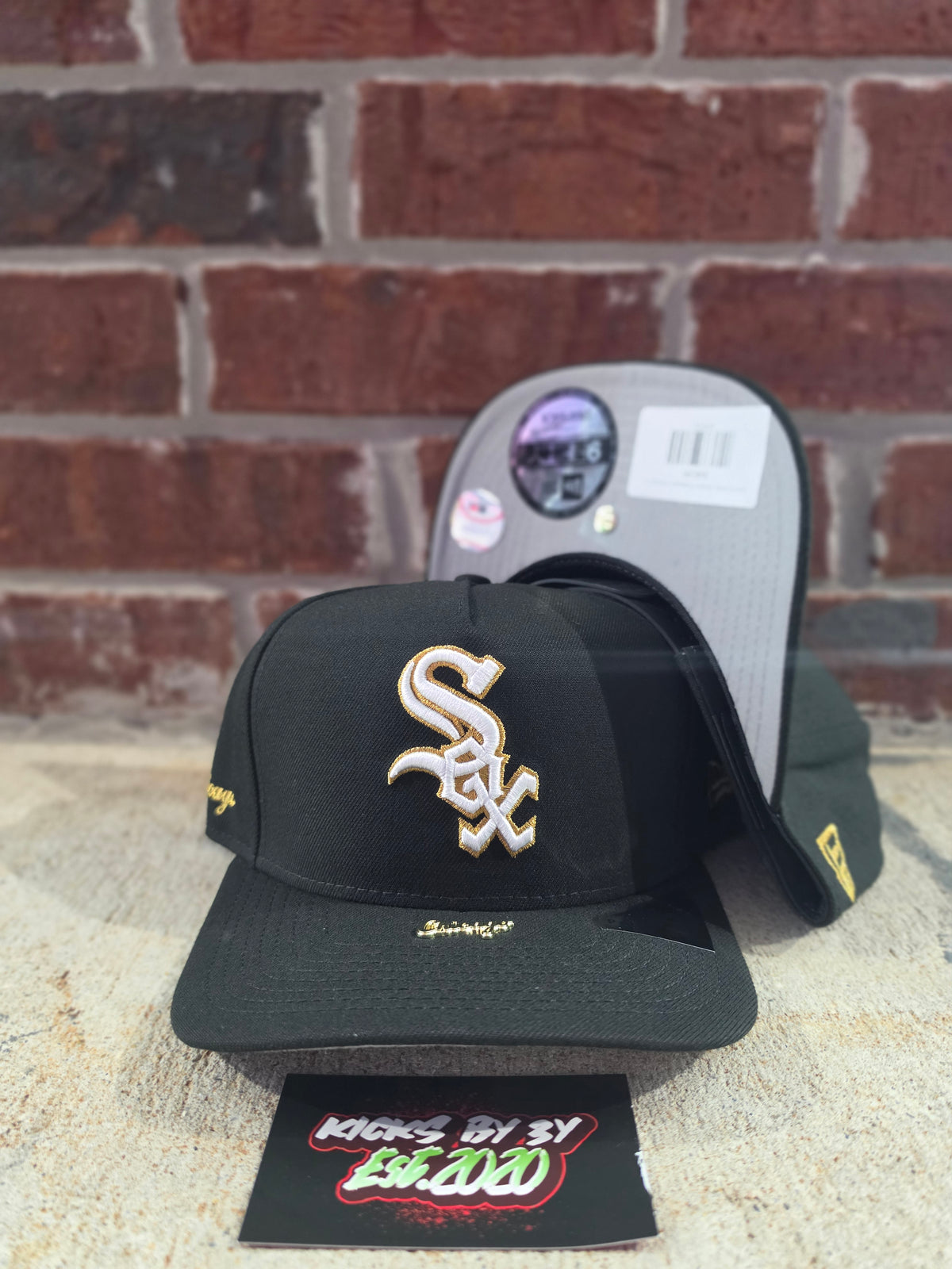 New Era 9Fifty A-Frame Snapback "Chicago White Sox" 60968750 Pin Visor